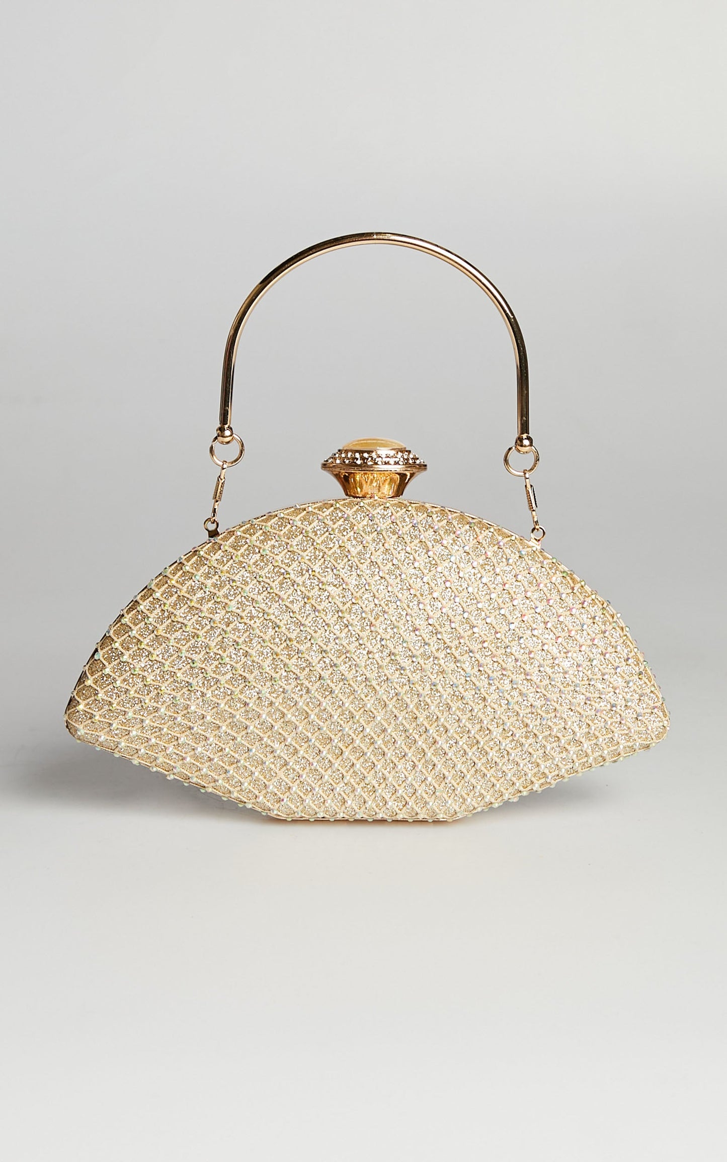 Stacey Clutch in Gold