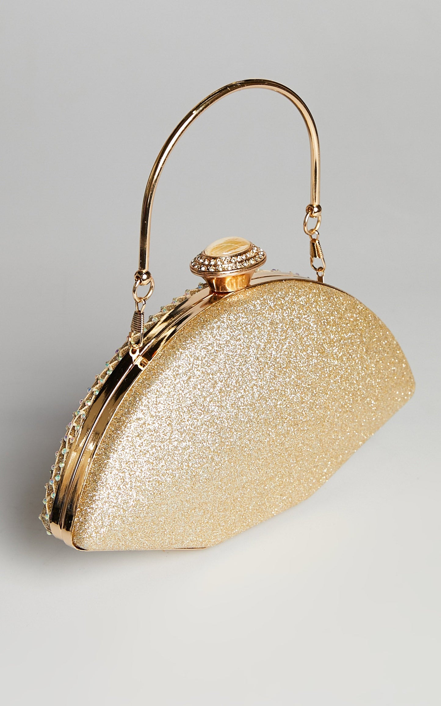 Stacey Clutch in Gold