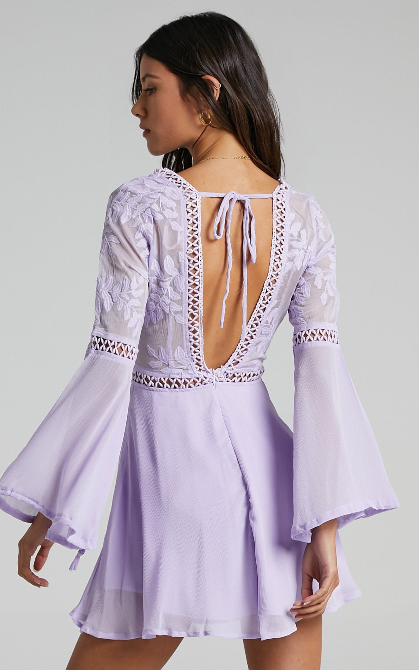 Stop Pretending Dress in Lilac