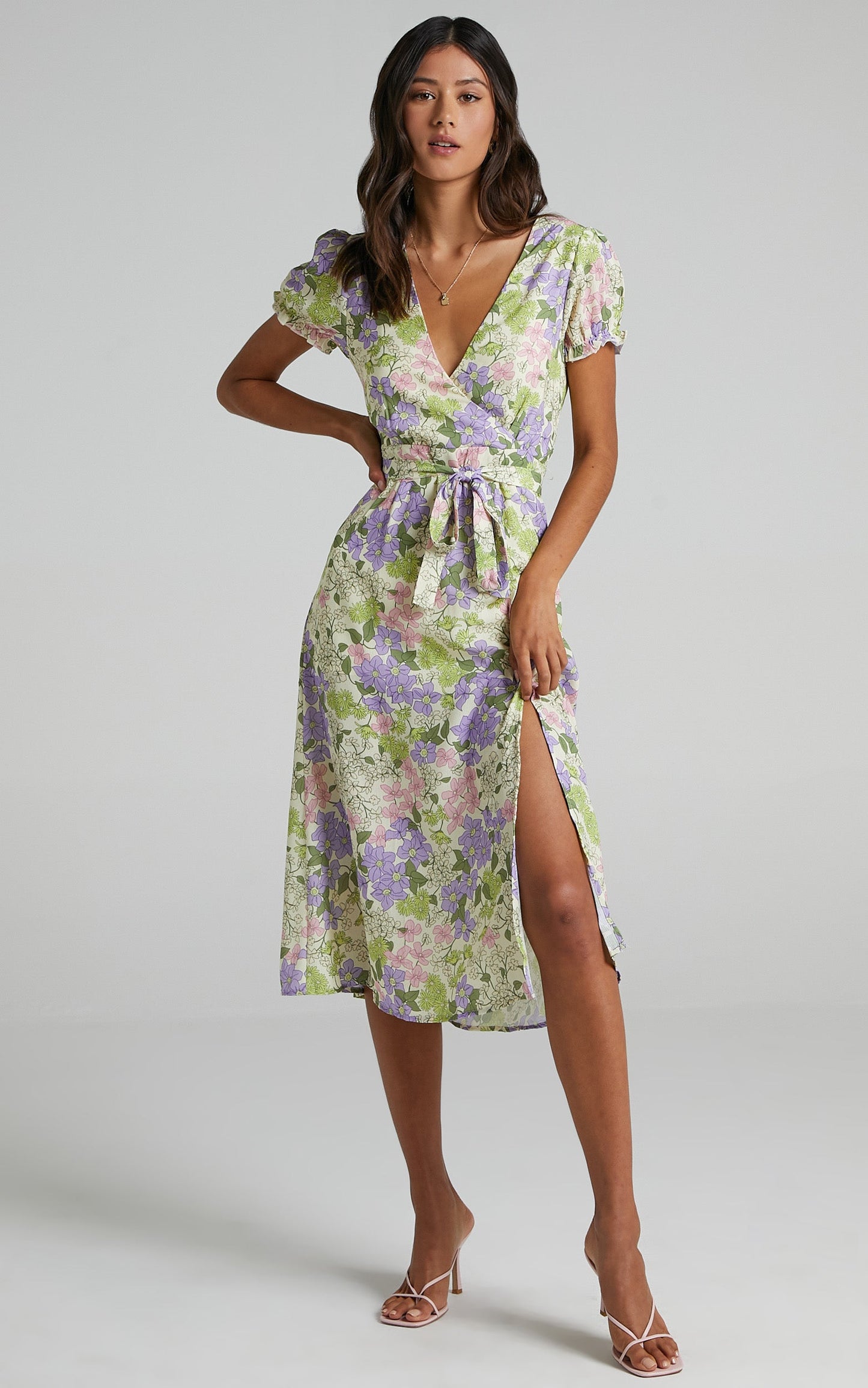 Sudden Life Dress in Garden Floral