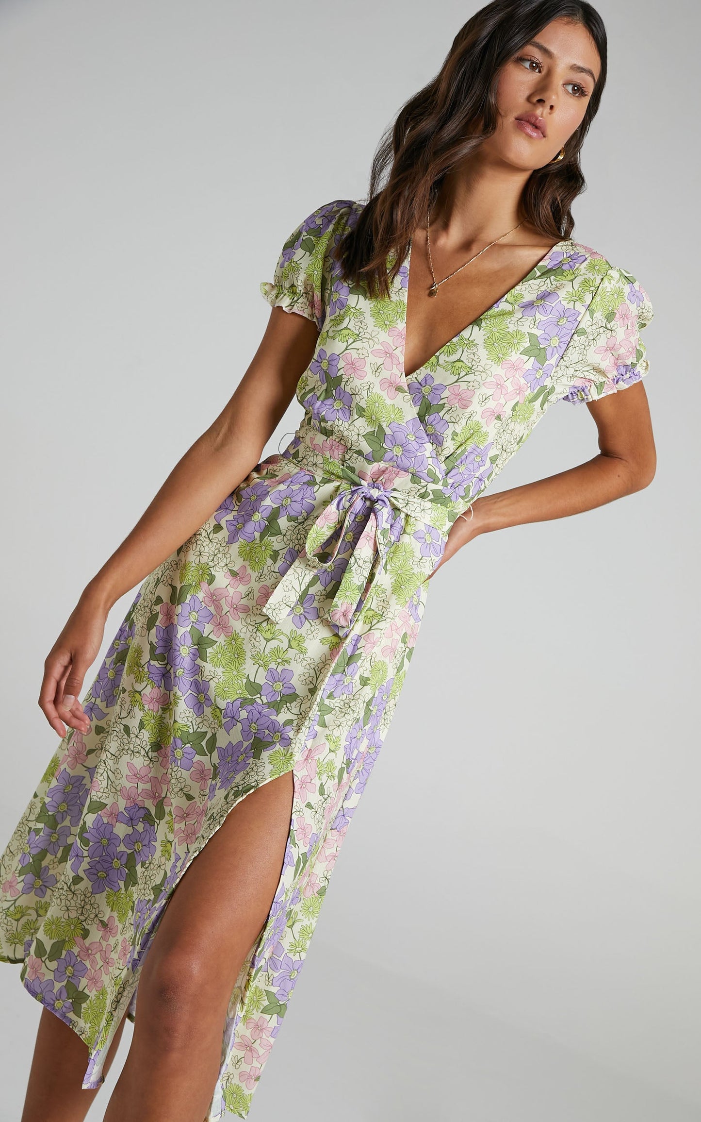 Sudden Life Dress in Garden Floral