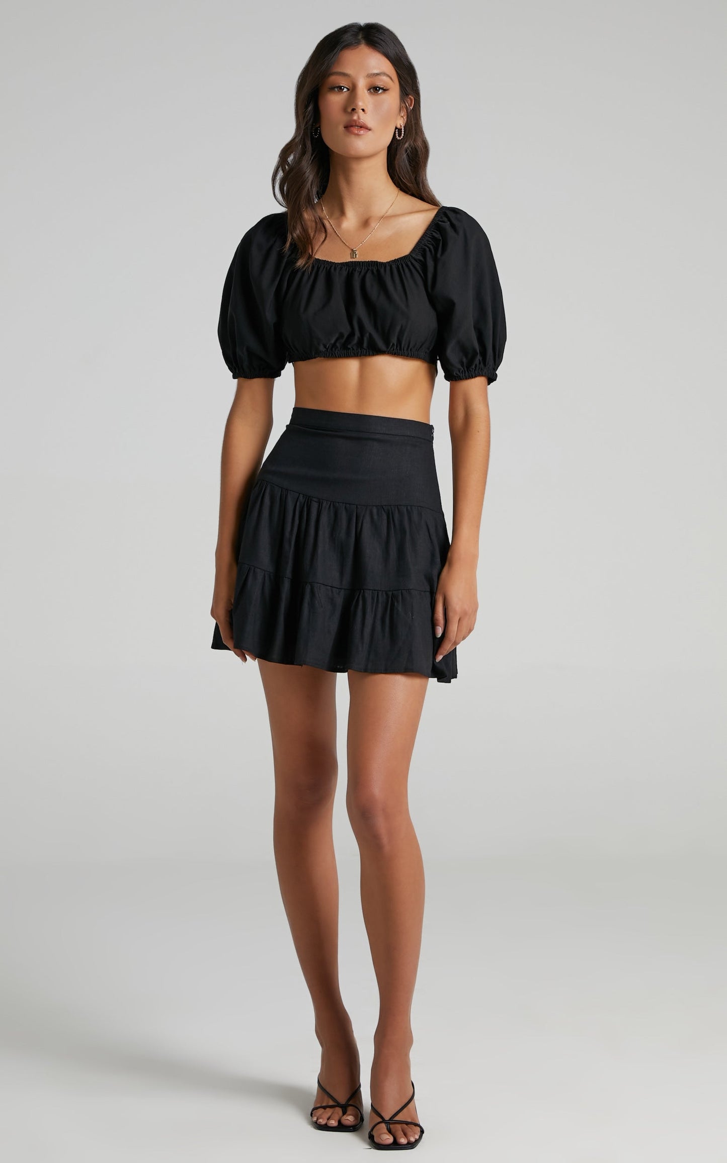 Summer Ready Skirt in Black