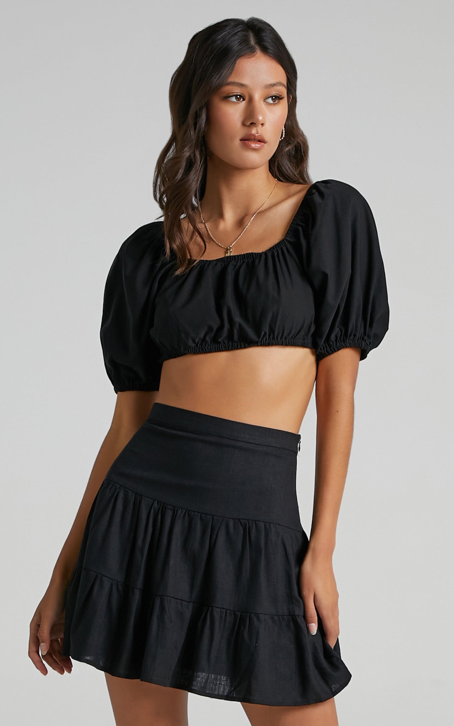 Summer Ready Skirt in Black