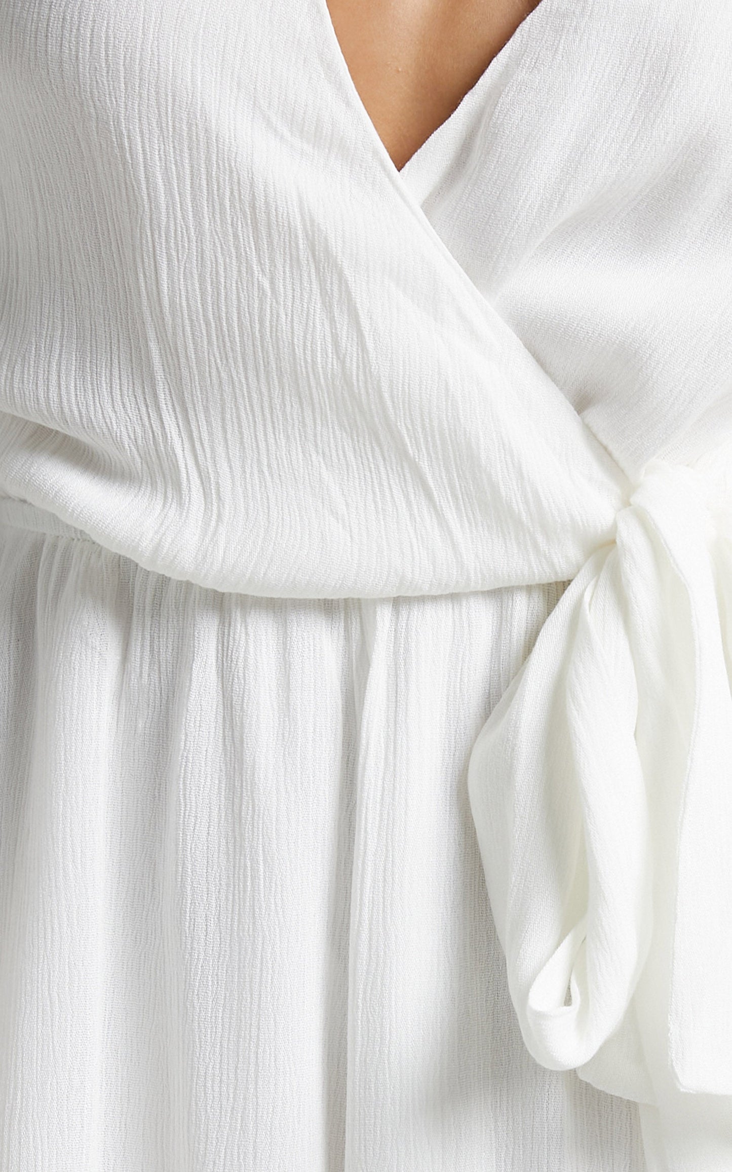 Sunday Breeze Playsuit in White