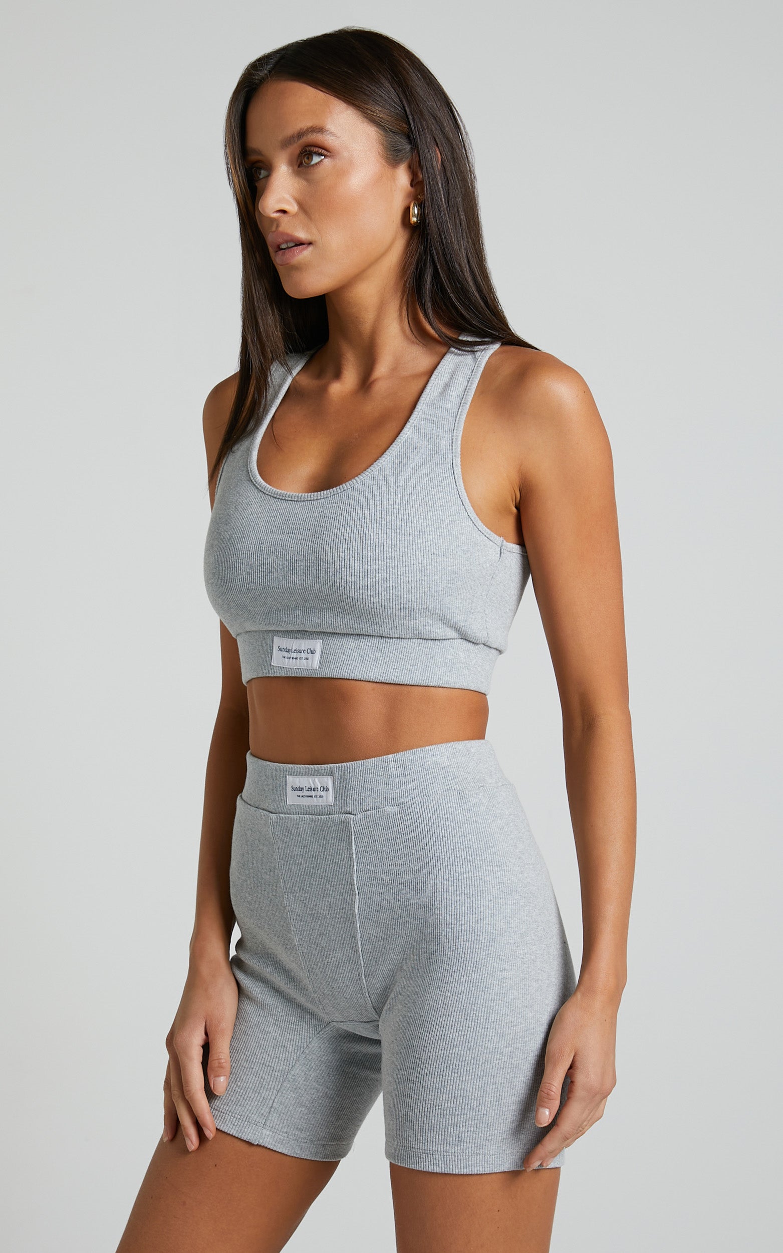 Sunday Leisure Club - The Lazy Bralette in Grey