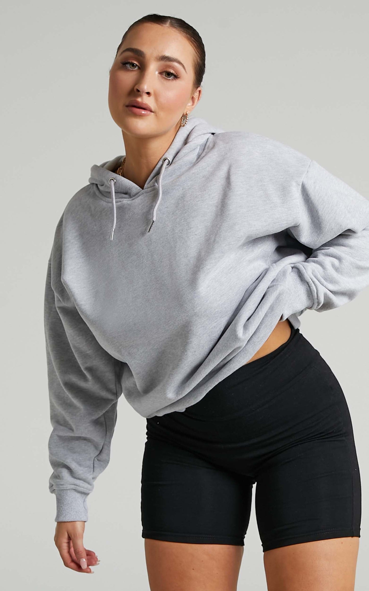 Sunday Society Club - Ana Hoodie in Grey Marle
