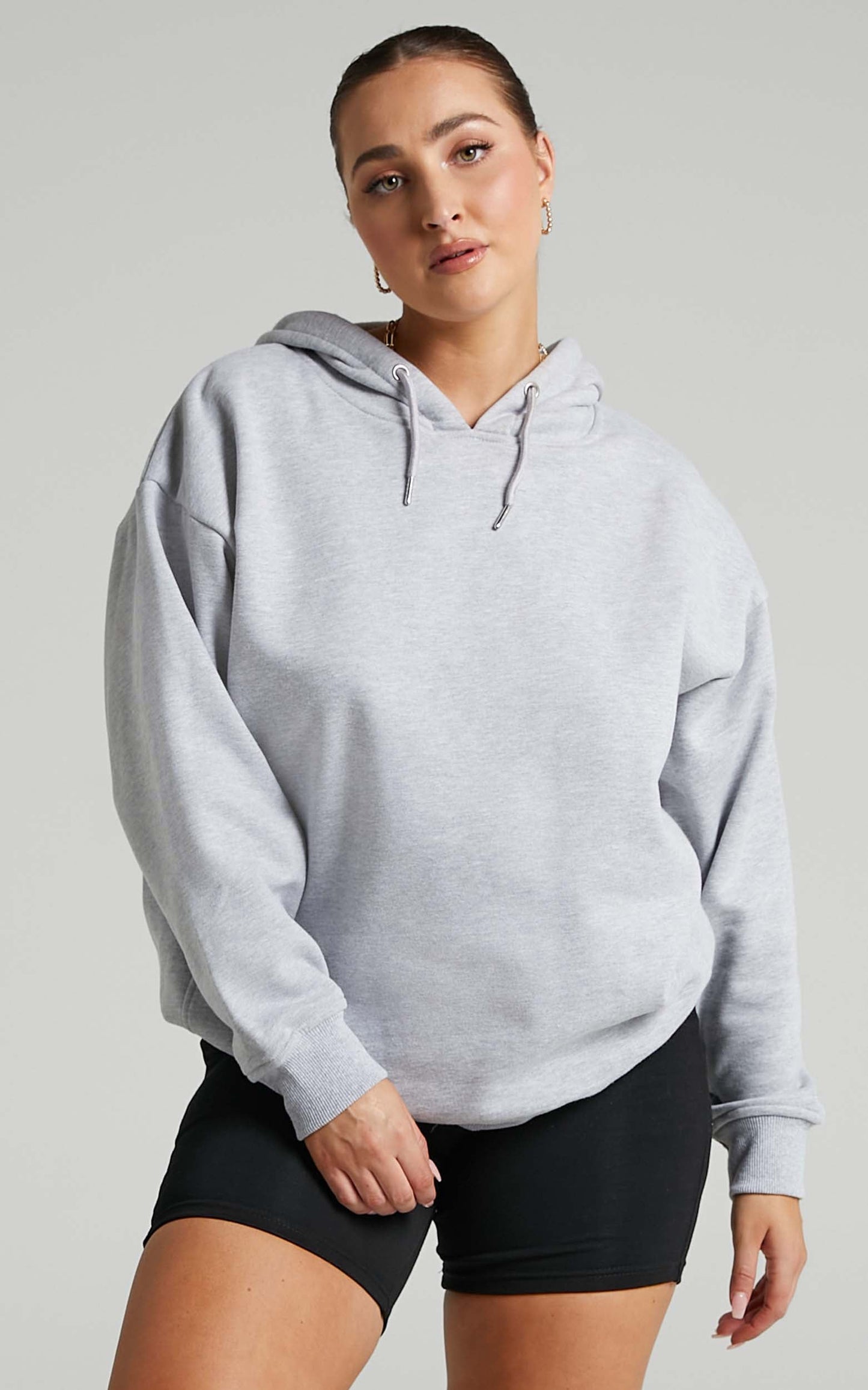 Sunday Society Club - Ana Hoodie in Grey Marle