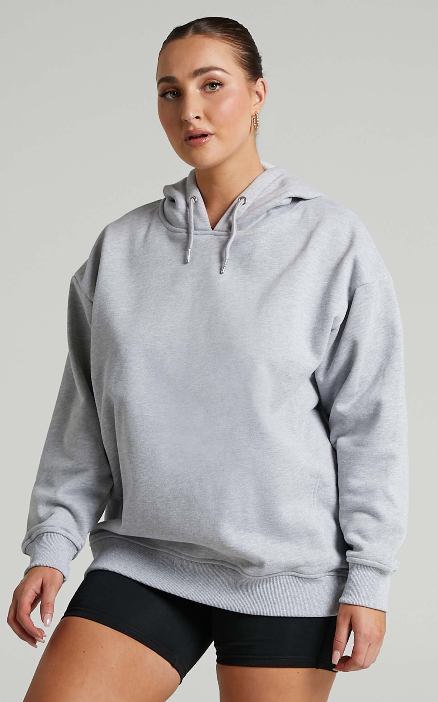 Sunday Society Club - Ana Hoodie in Grey Marle