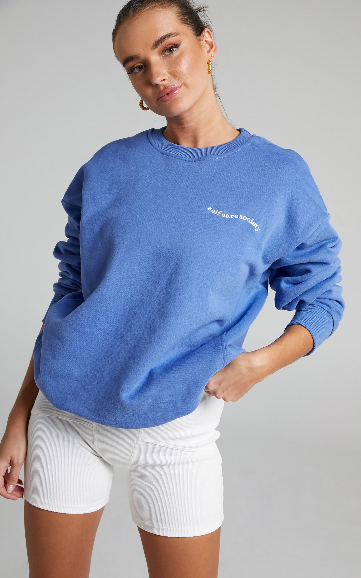 Sunday Society Club - Gael Sweatshirt in Blue