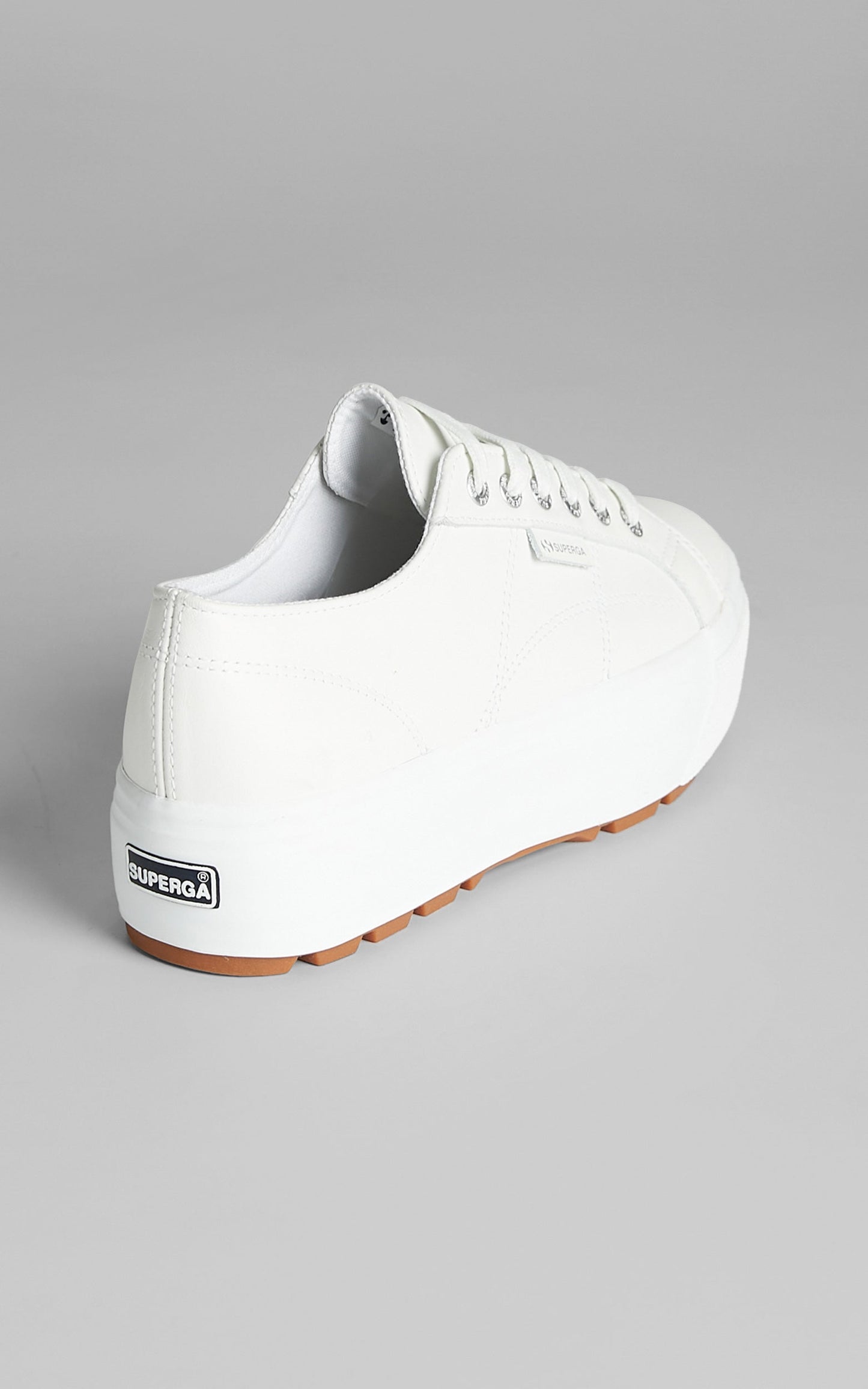 Superga - 2790 Tank Nappa Sneakers in 900 White