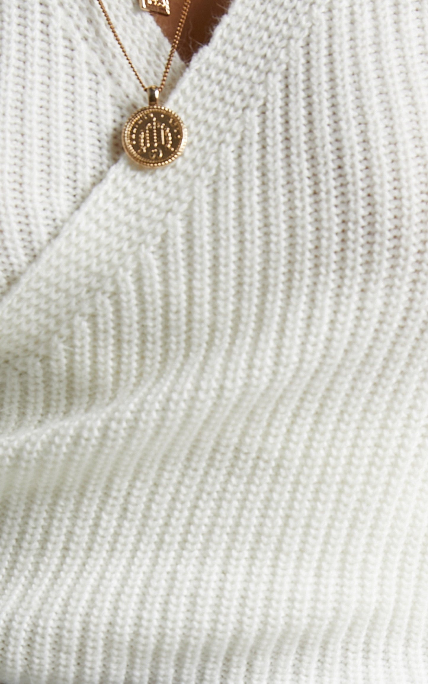 Sweetie Pie Knit Top in White