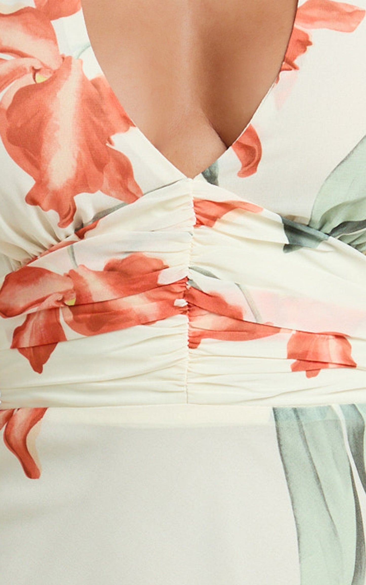 Sybil Mini Dress - Plunge Halter Low Back A Line Dress in Vintage Orchid