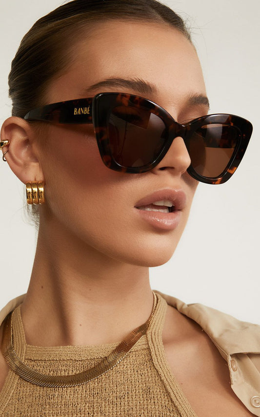 BANBE EYEWEAR - THE BARDOT in HAVANA- Brown