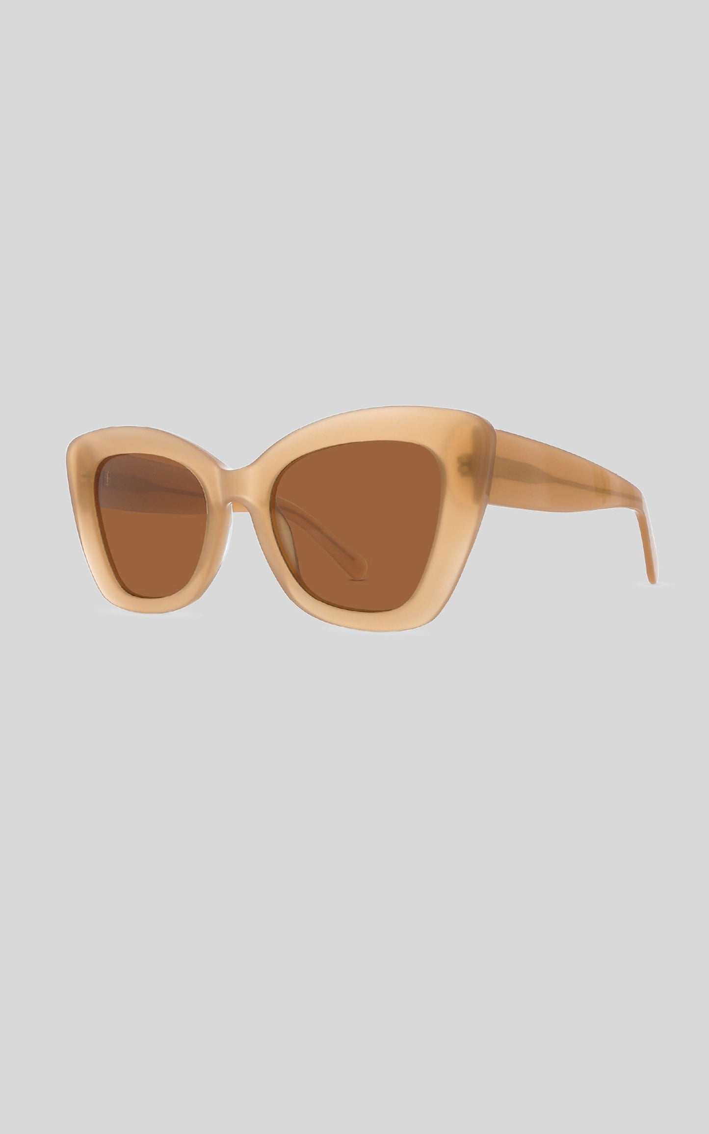 BANBE EYEWEAR - THE BARDOT in NUDE-Brown