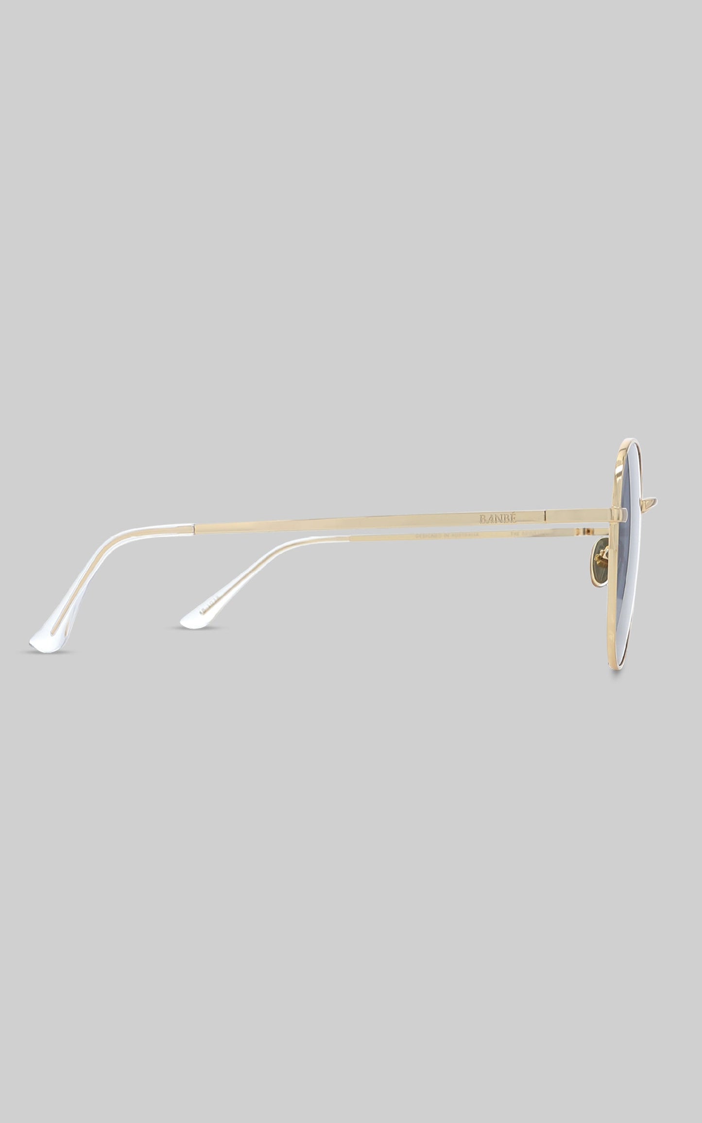 BANBE EYEWEAR - THE BRINKLEY in Gold-smoke