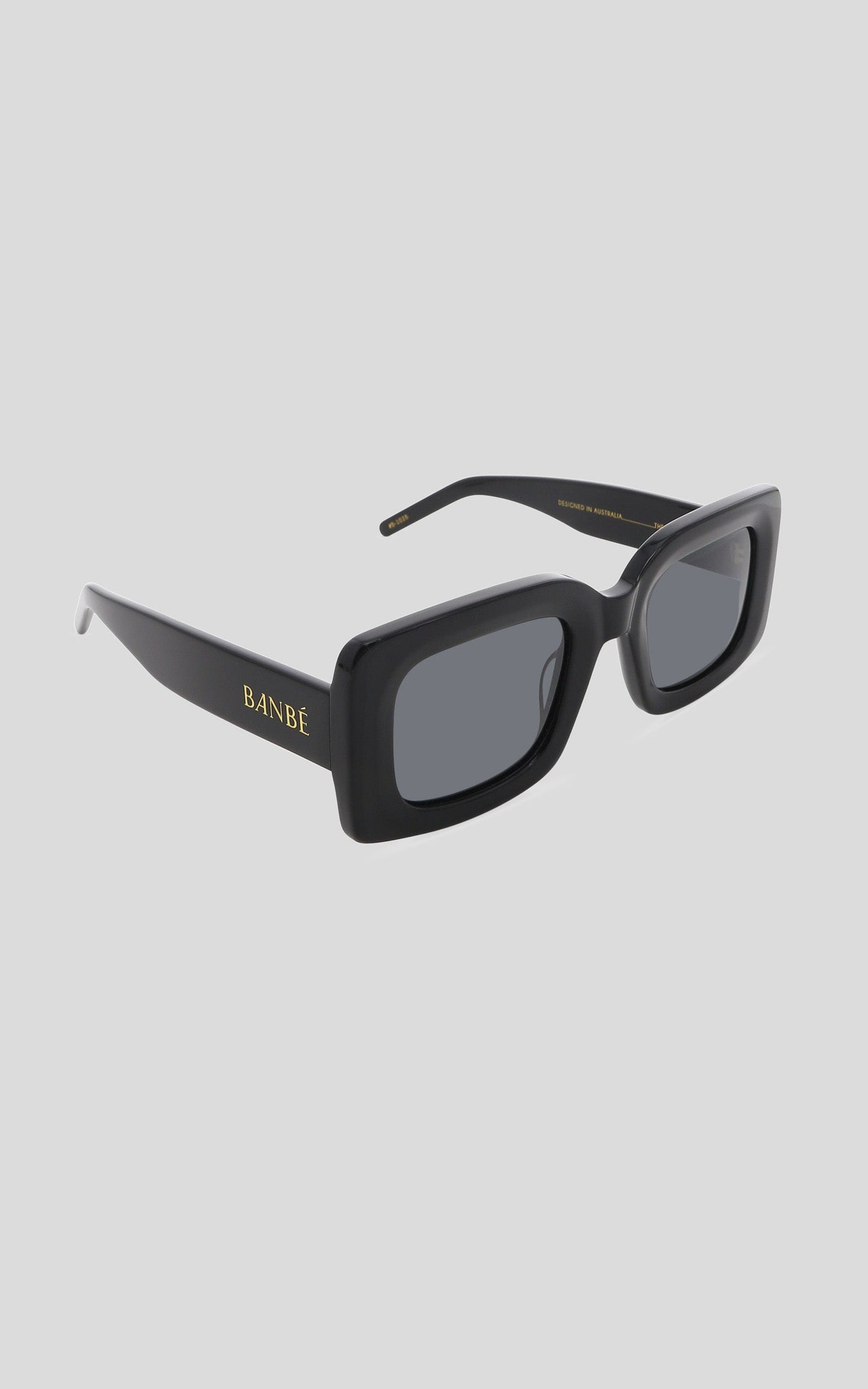 BANBE EYEWEAR - THE KENDALL in BLACK-SMOKE