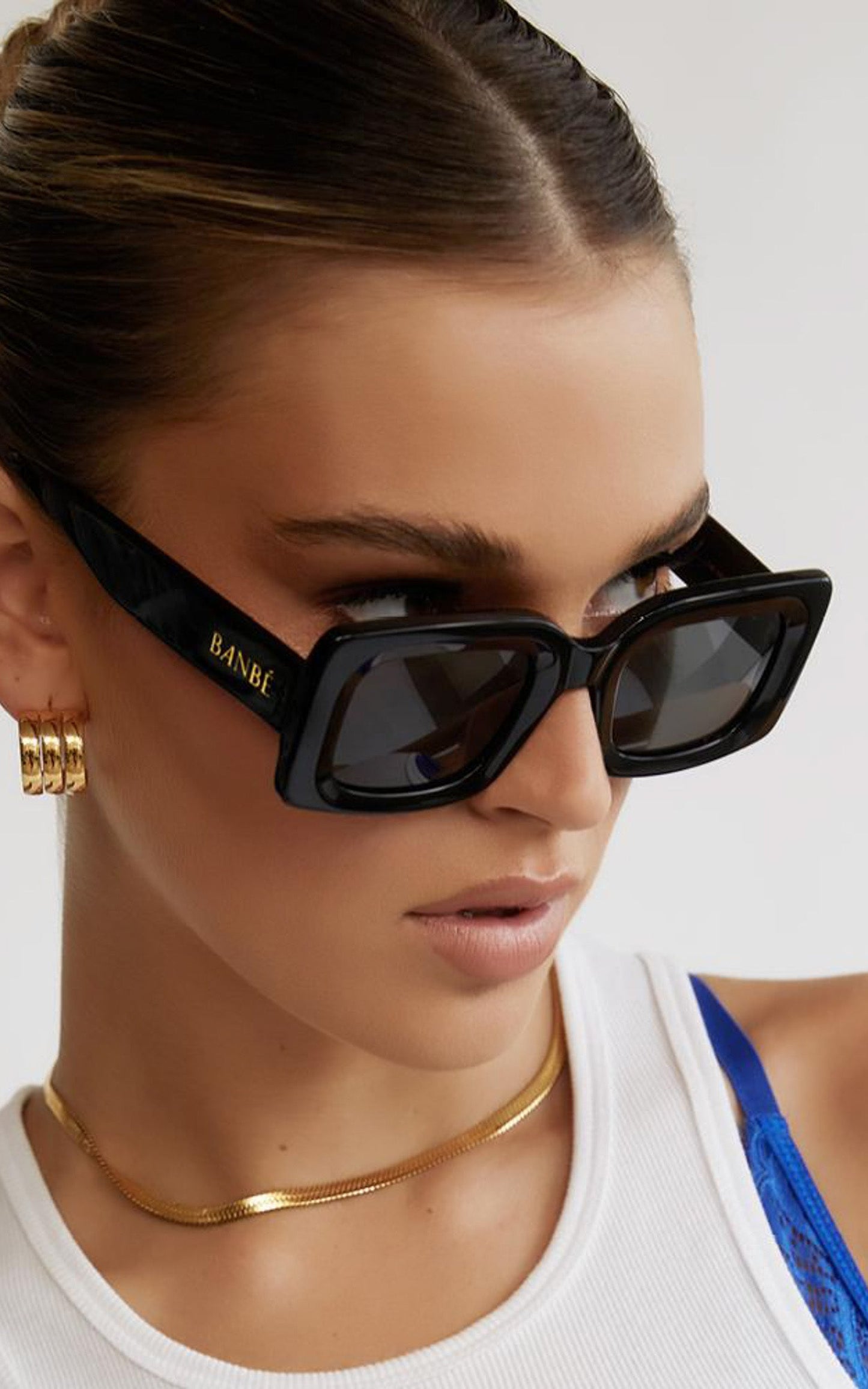 BANBE EYEWEAR - THE KENDALL in BLACK-SMOKE