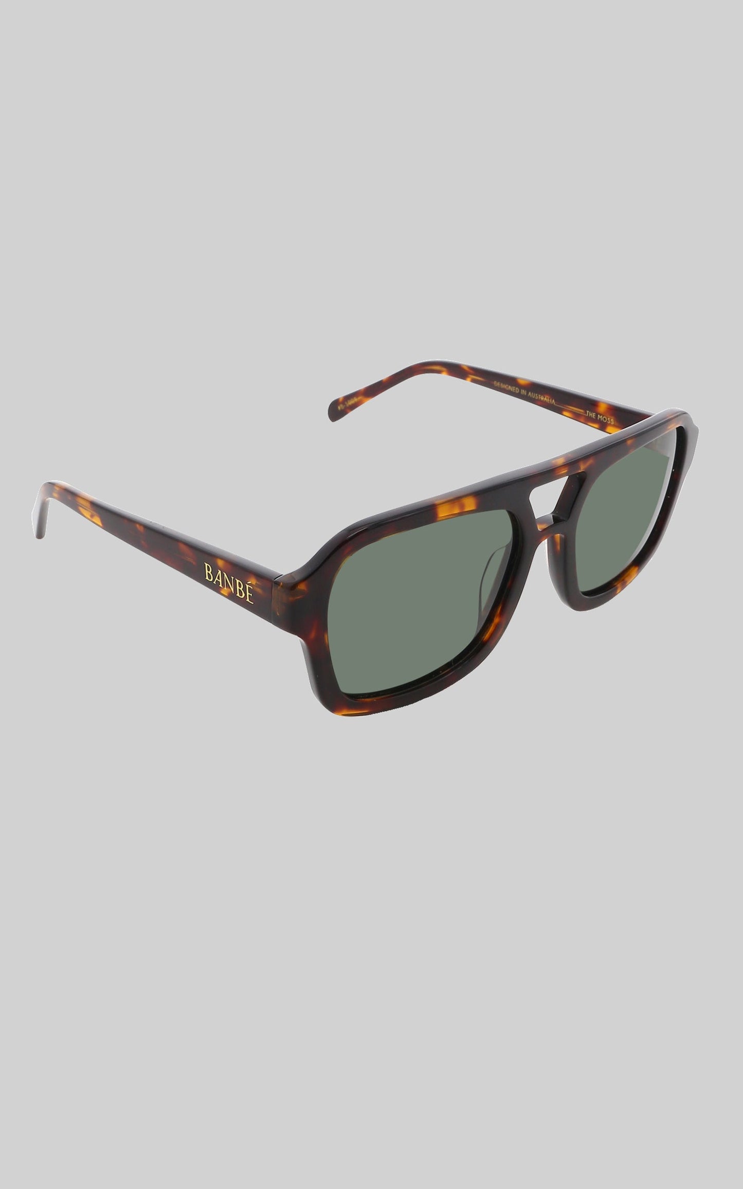 BANBE EYEWEAR - THE MOSS in Havana-Green