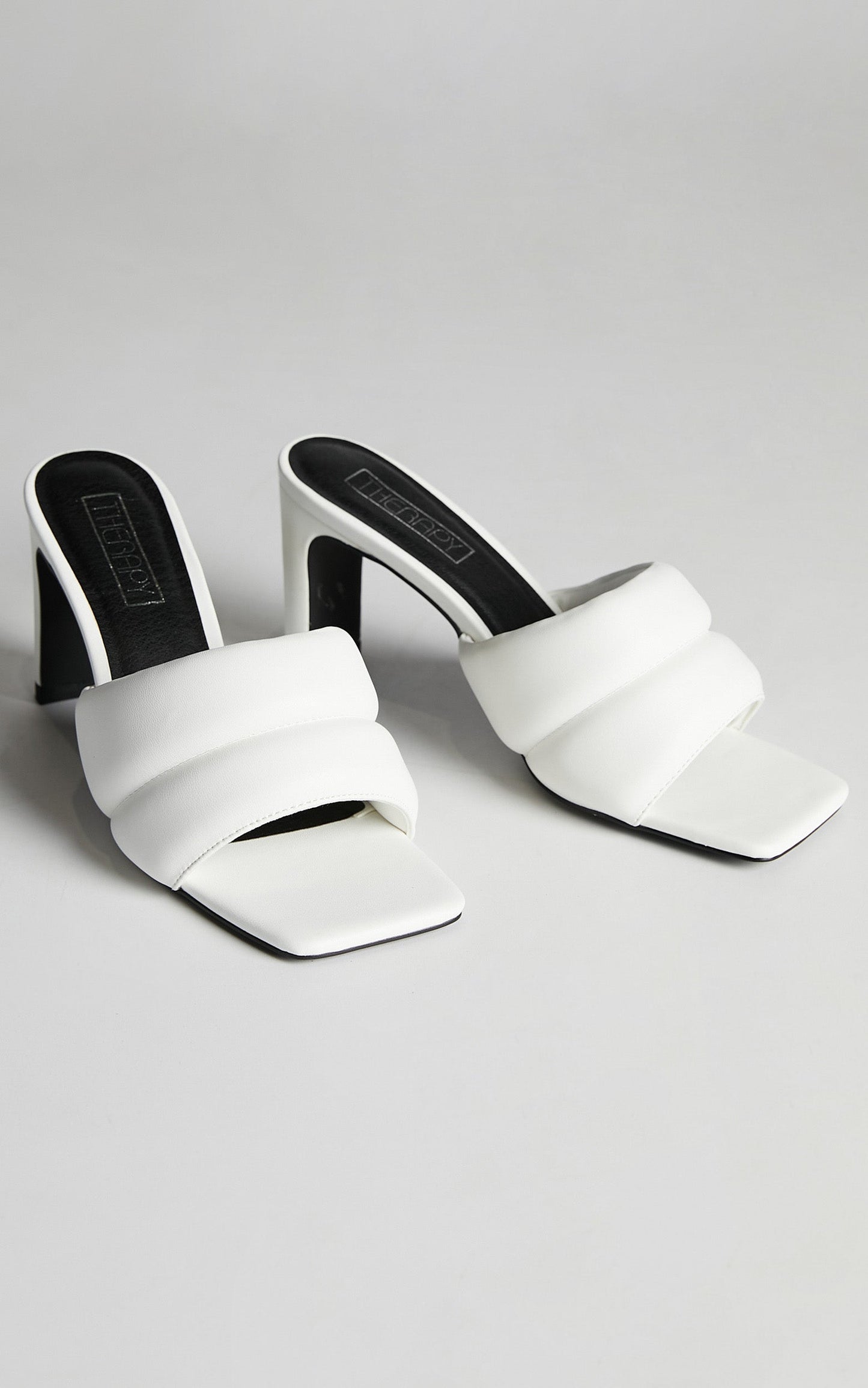 Therapy - Cat Heels in White