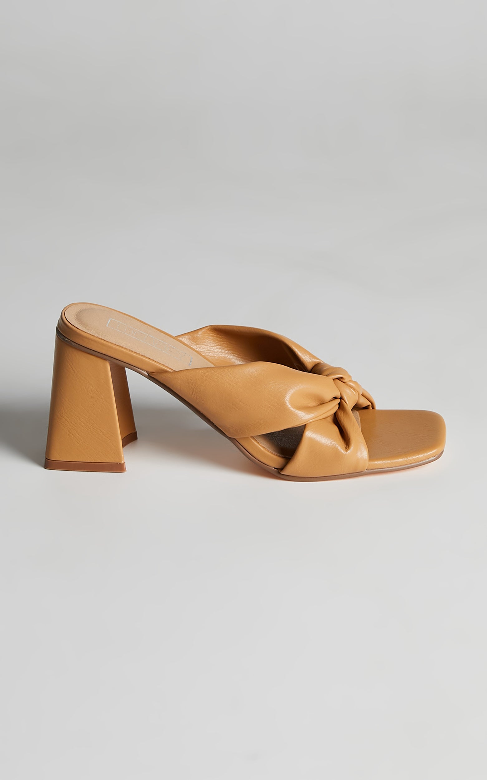Therapy - Dot Heels in CARAMEL