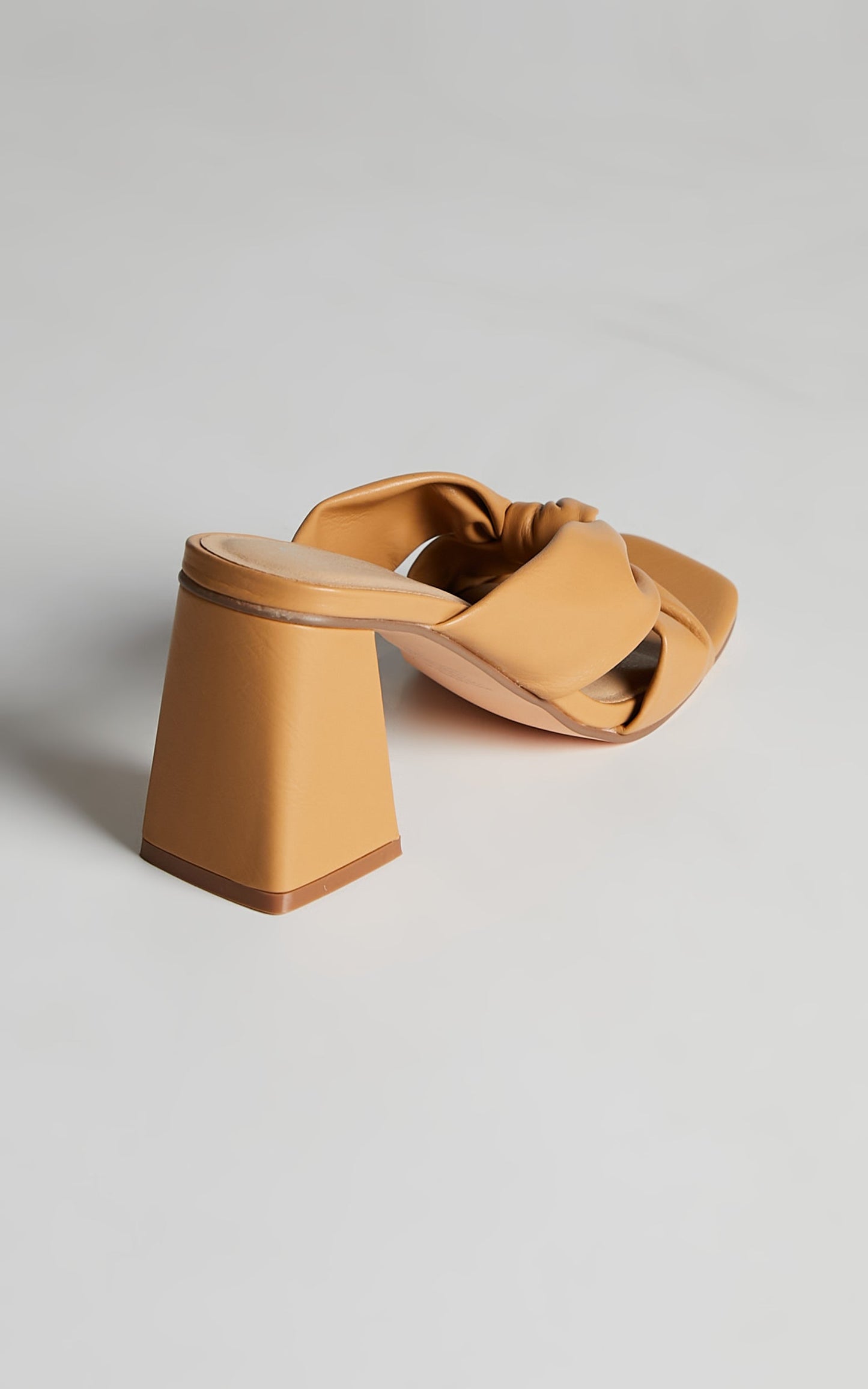 Therapy - Dot Heels in CARAMEL