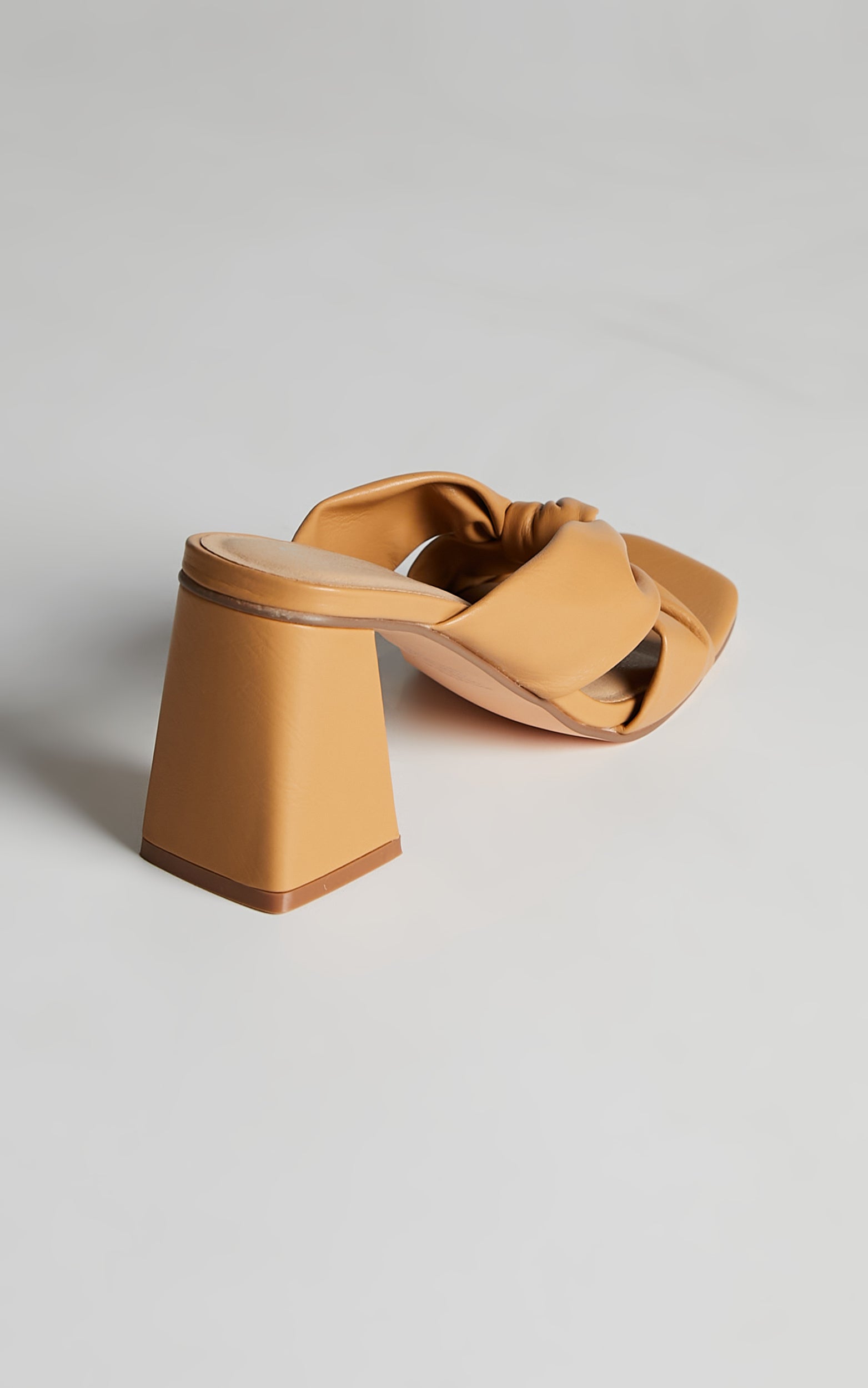 Therapy - Dot Heels in CARAMEL