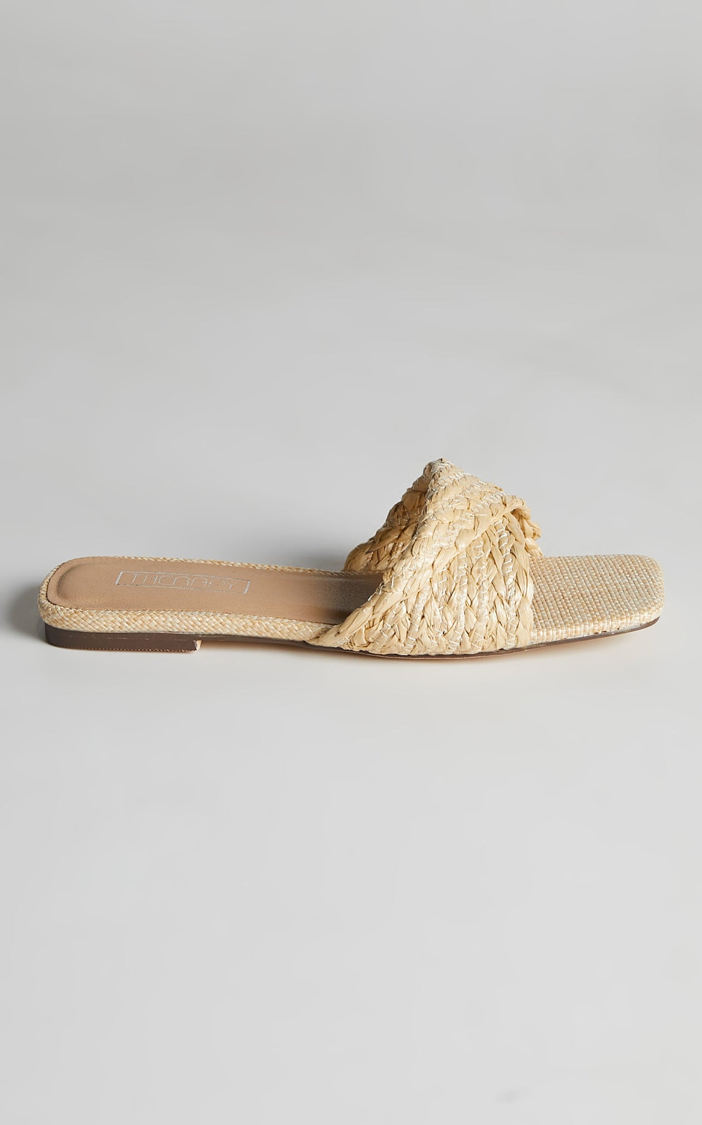 THERAPY - SHAY SANDALS in Natural Raffia