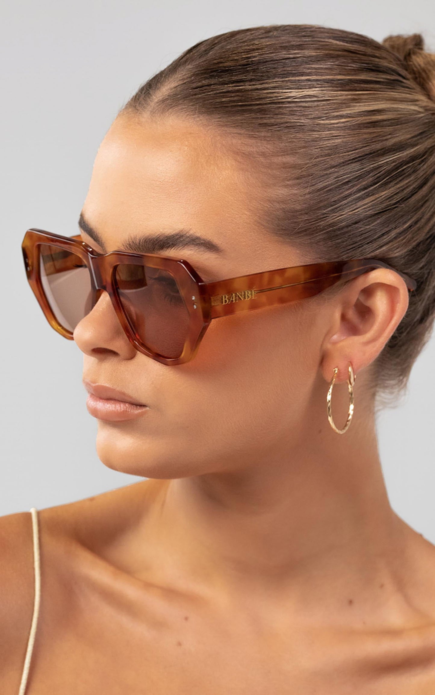 Banbe Eyewear - The Adut in Honey Tort Caramel