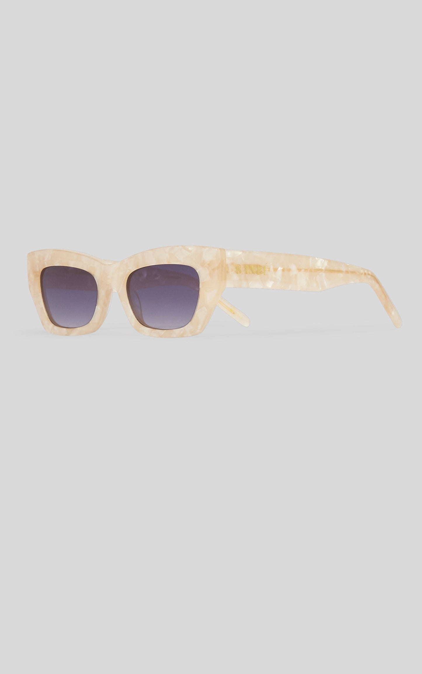 Banbe Eyewear - The Kerr in Pearl Black-Fade