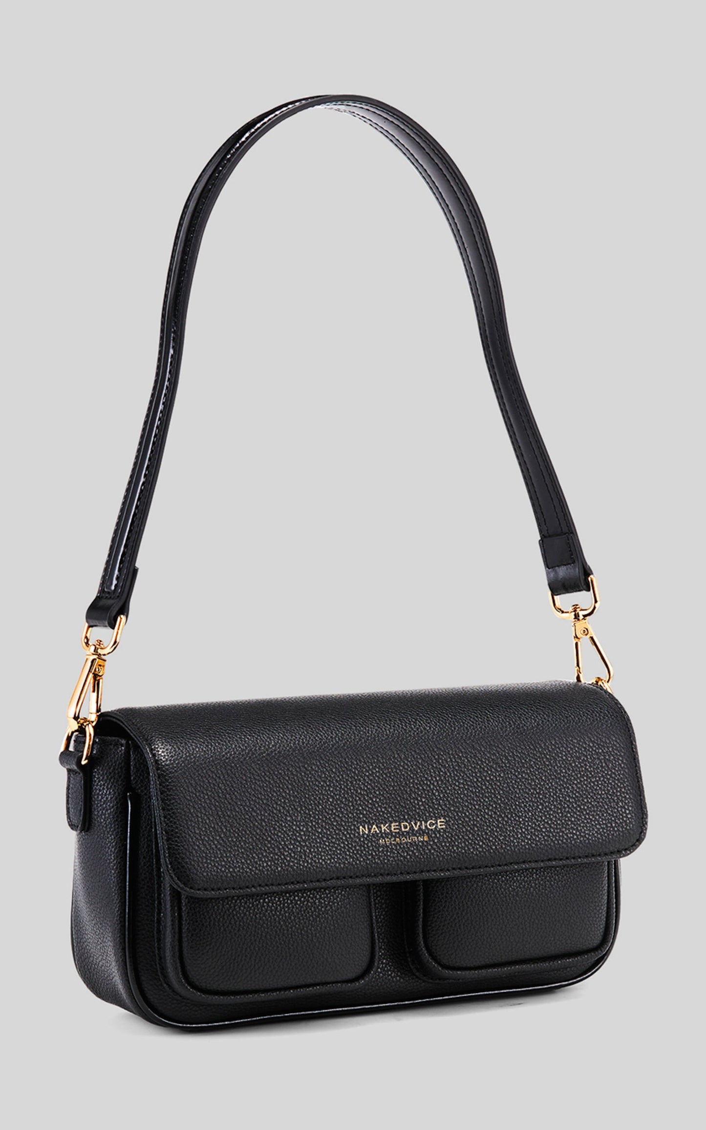 NAKEDVICE - THE MACI in Black/Gold