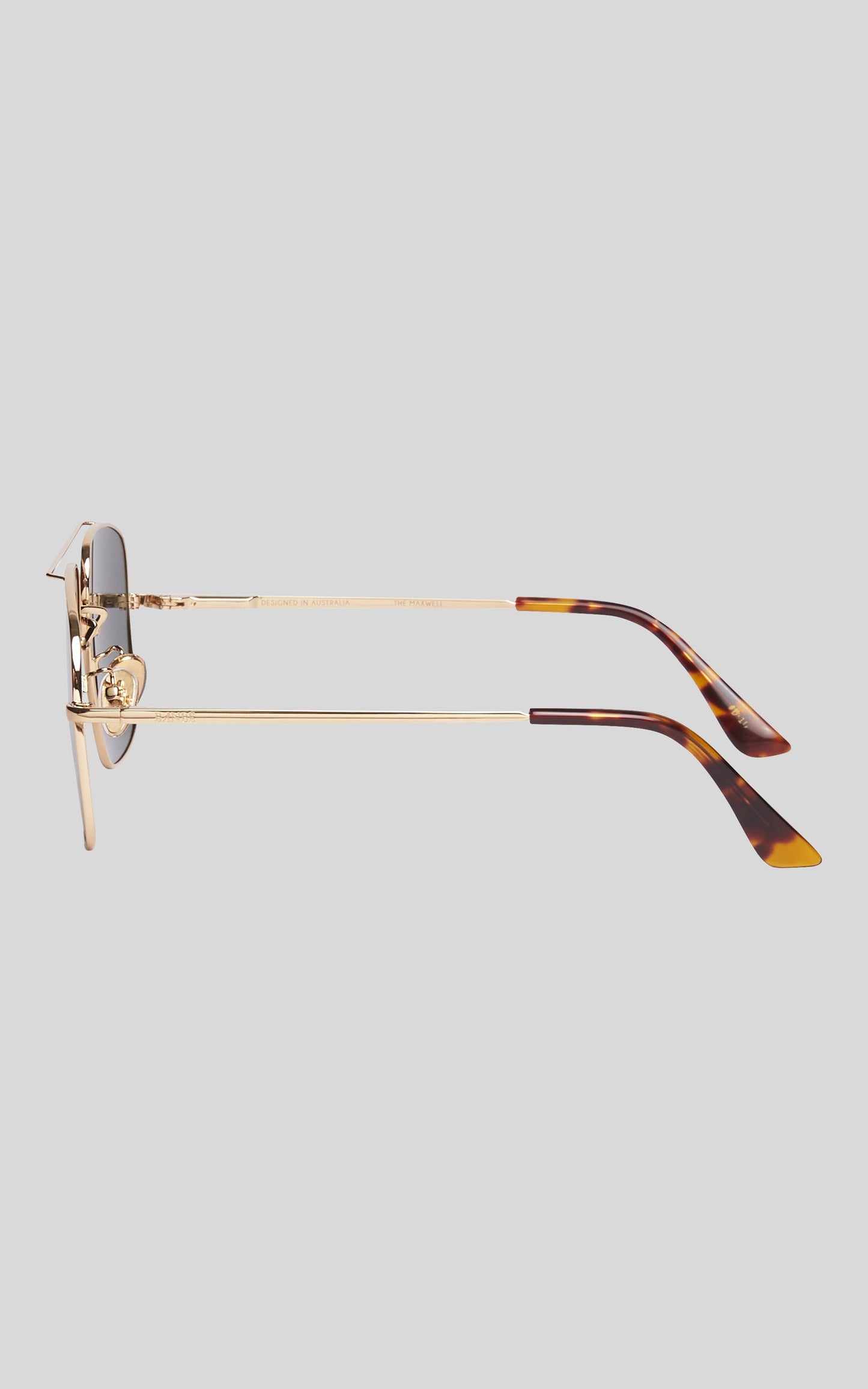 Banbe Eyewear - The Maxwell in Gold Dark Green
