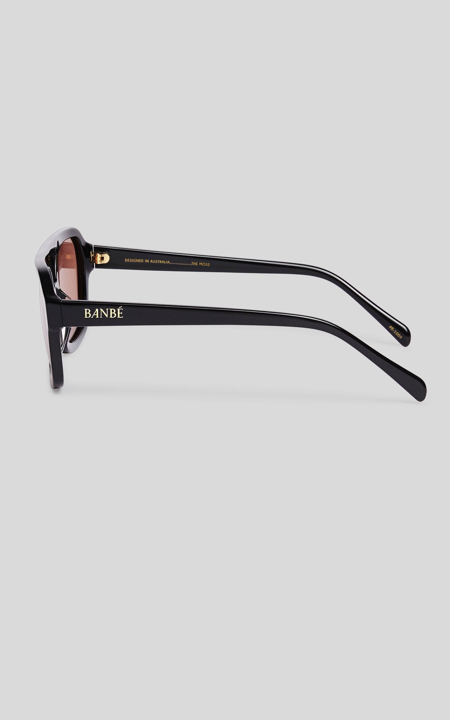 BANBE EYEWEAR - THE MOSS in Black-Cocoa