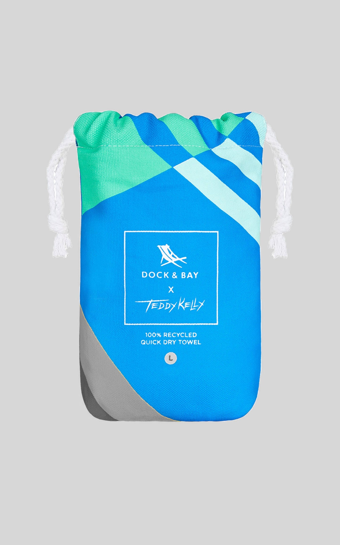 Dock & Bay - Beach Towel Teddy Kelly Collaboration (L) in Share Your Passion