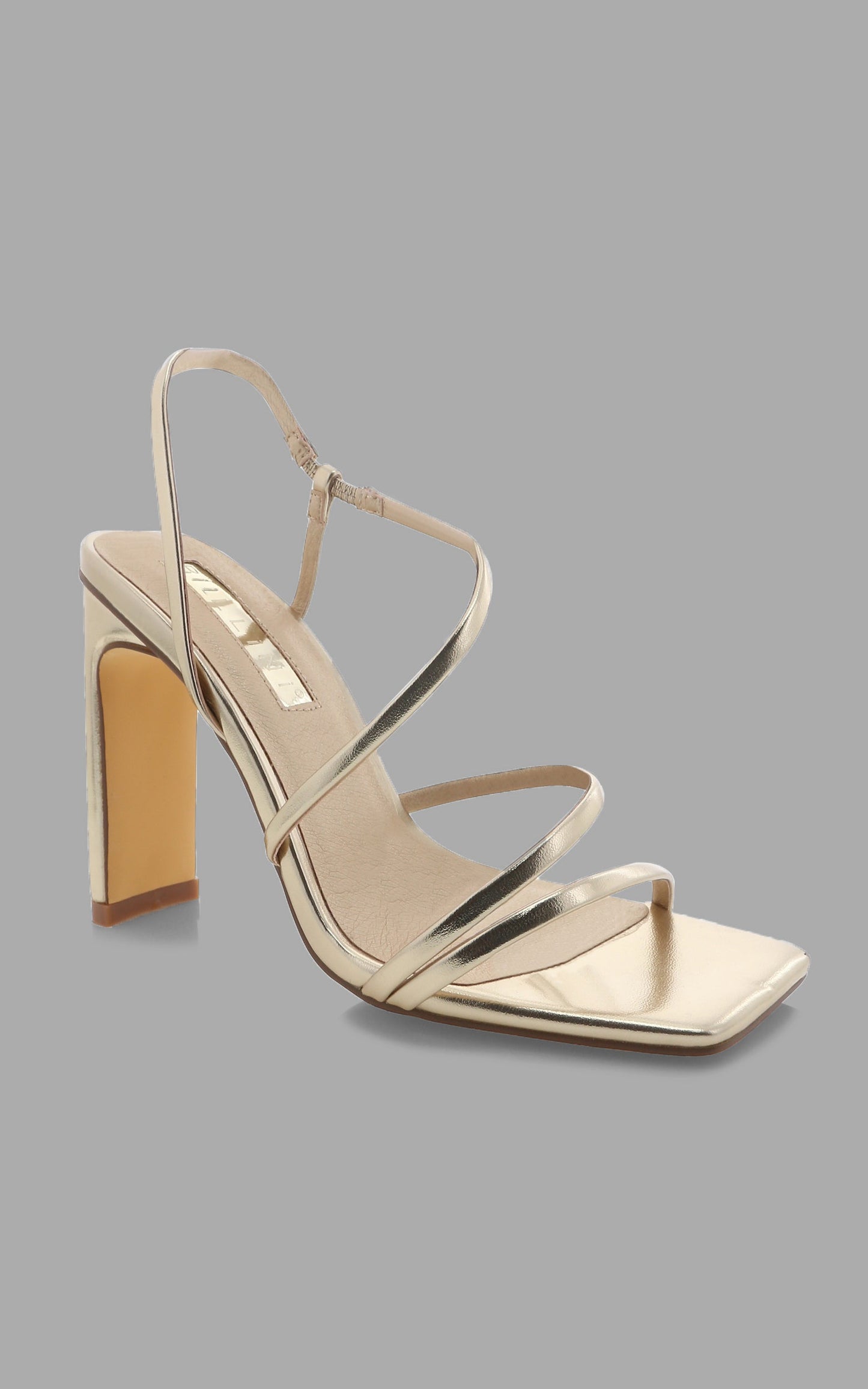 Billini - Tulua Heels in Gold Metallic