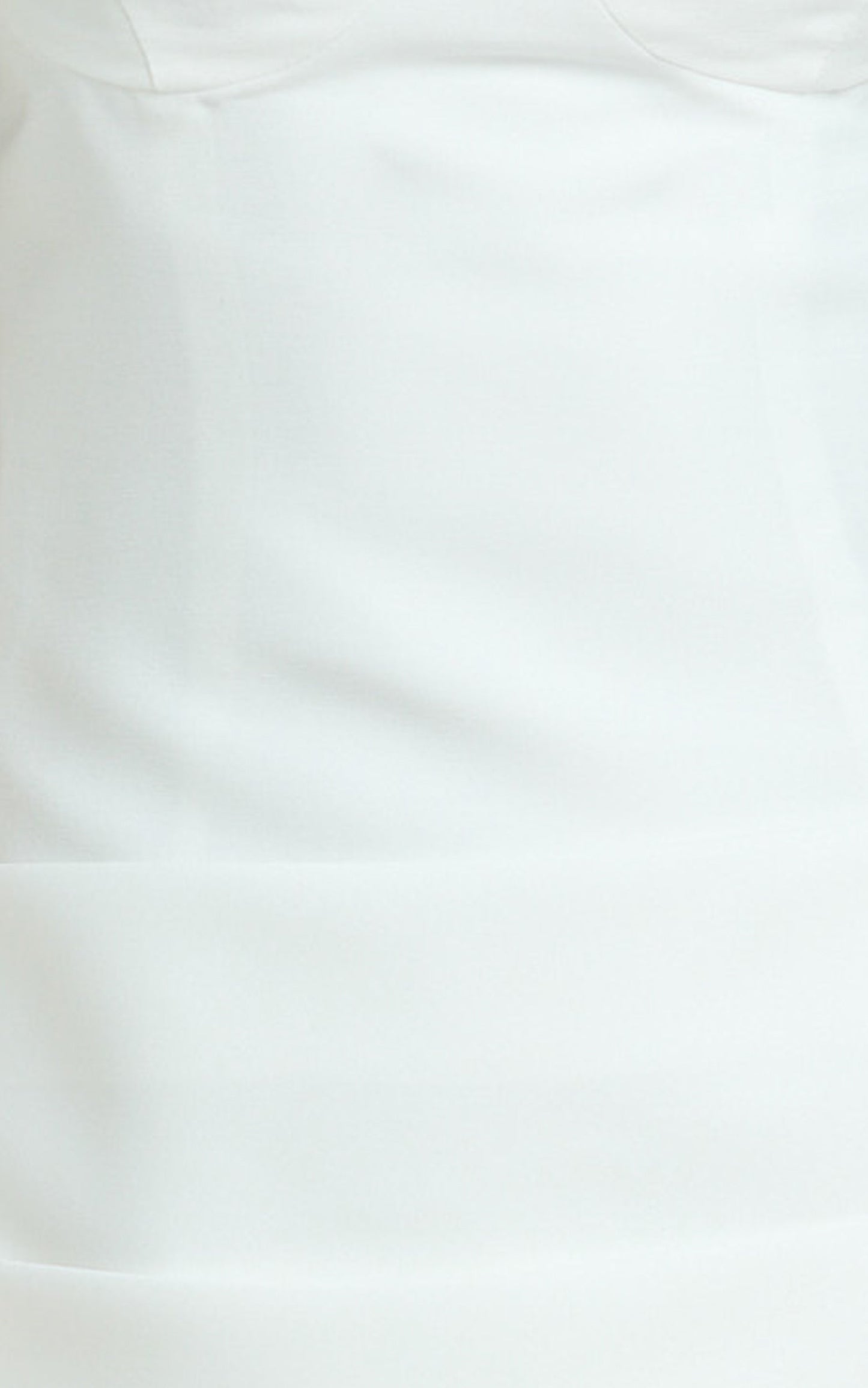 Tanisha Mini Dress - Off Shoulder Draped Waist Dress in White