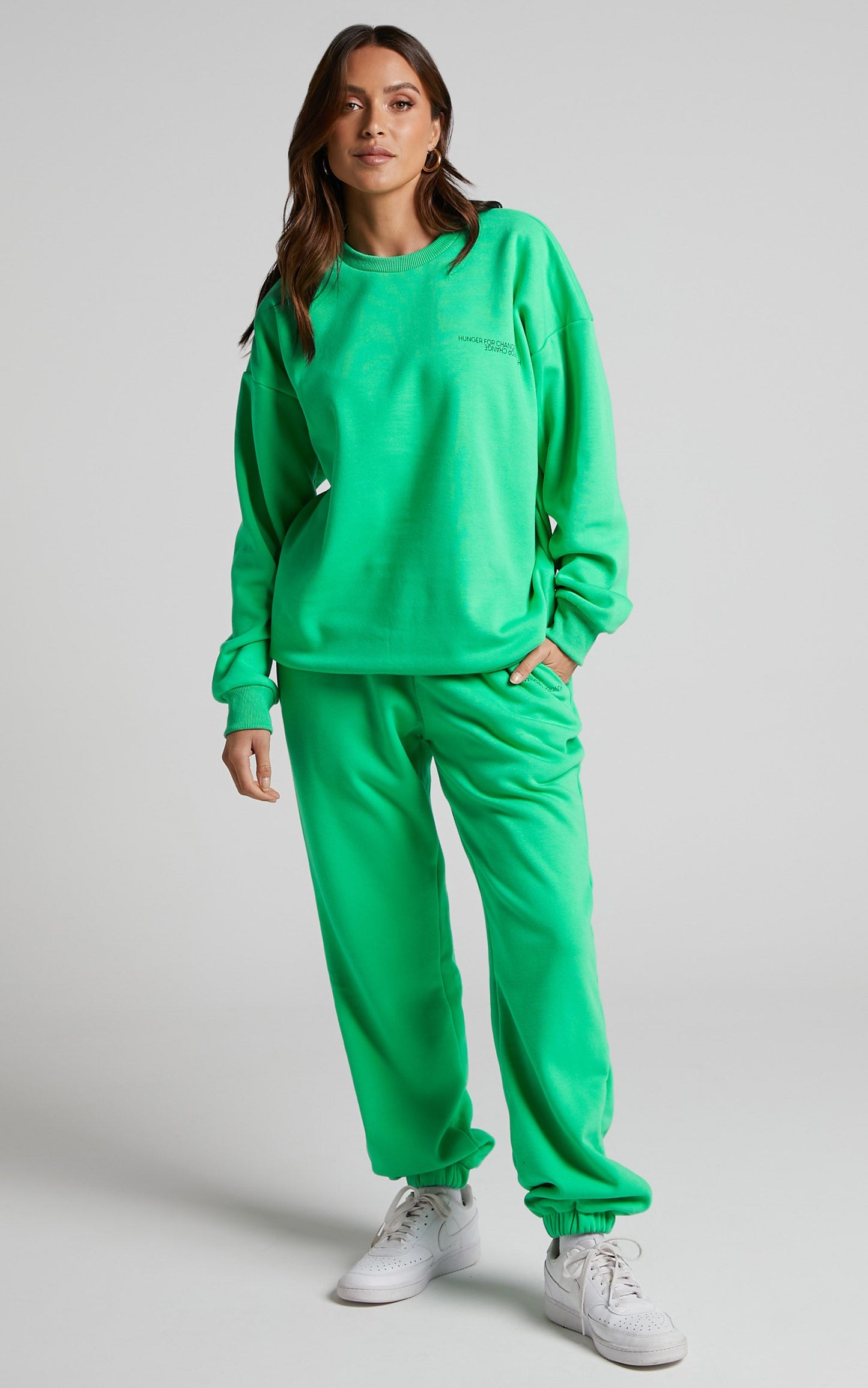 The Hunger Project x Showpo - THP Sweatshirt in Green