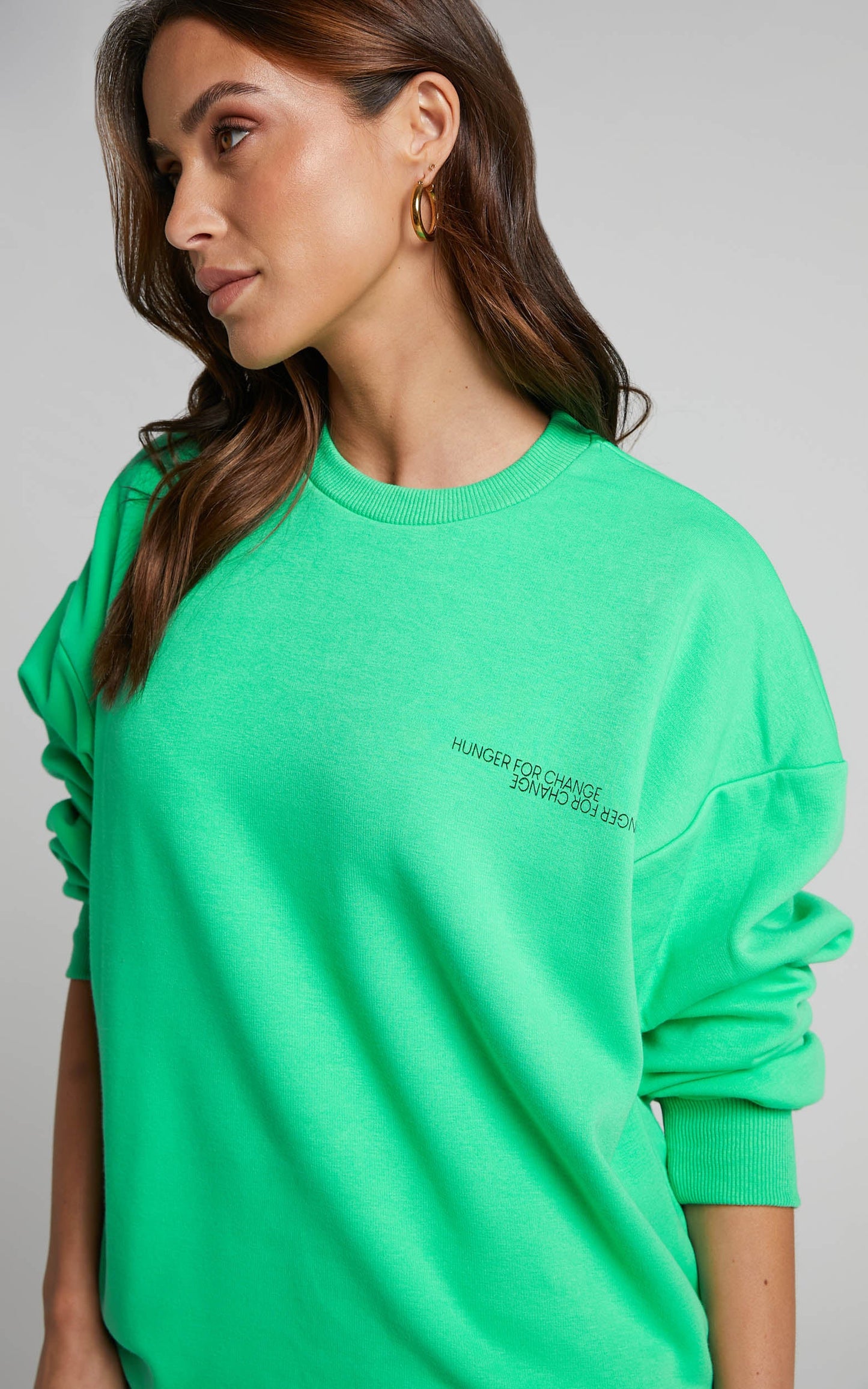 The Hunger Project x Showpo - THP Sweatshirt in Green