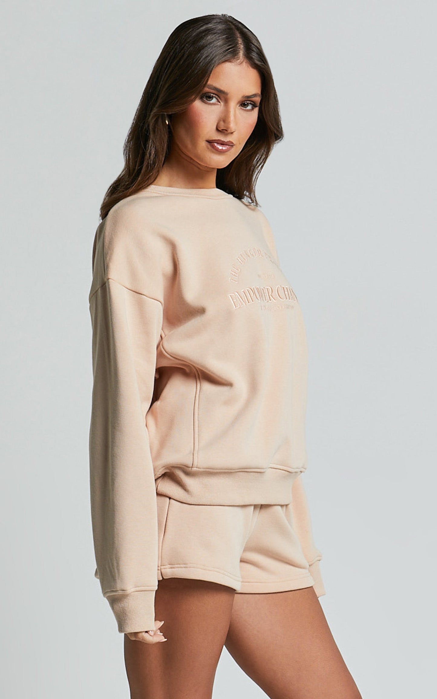 The Hunger Project X Showpo - THP Sweatshirt in Beige