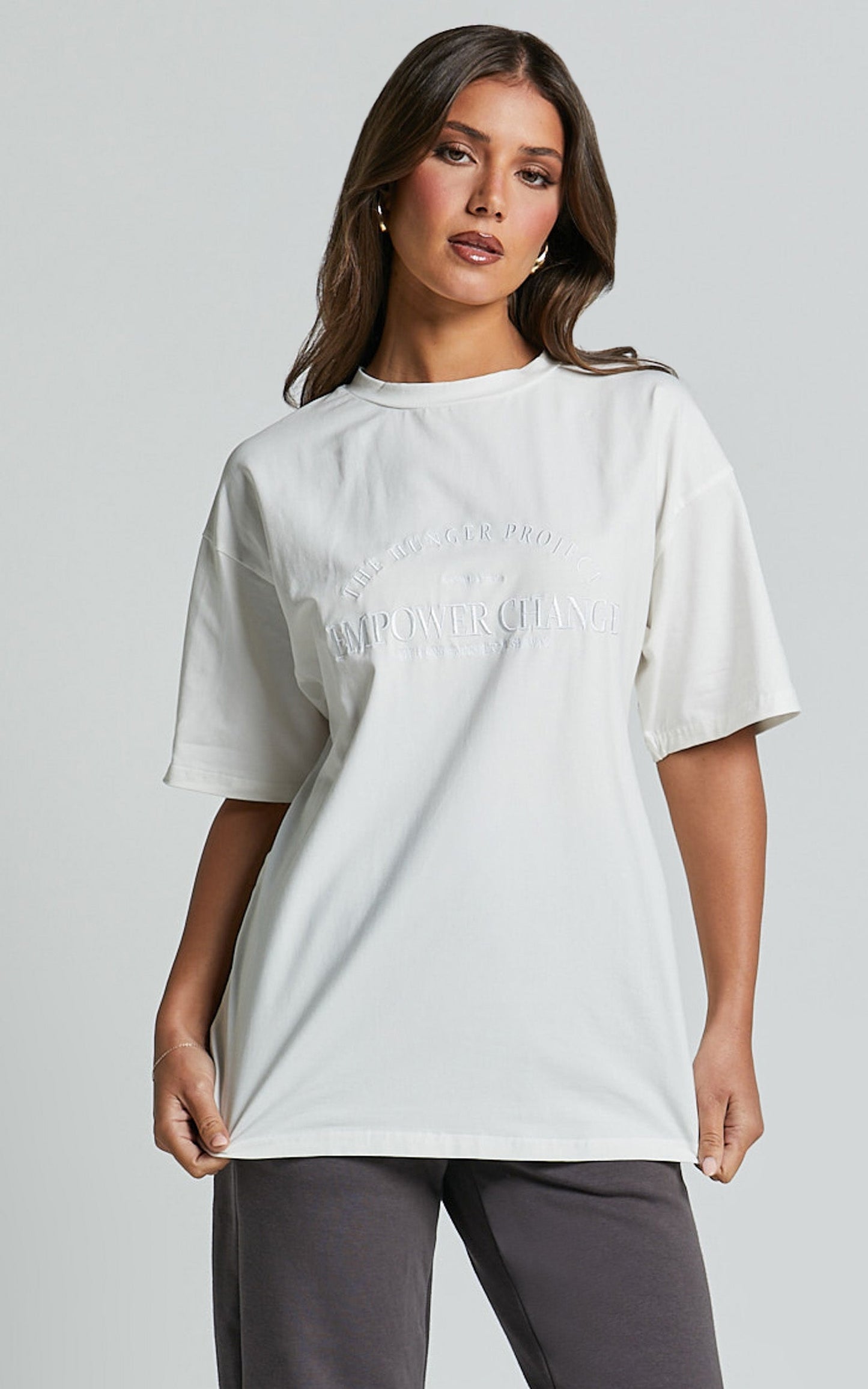 The Hunger Project X Showpo - THP T-Shirt in White