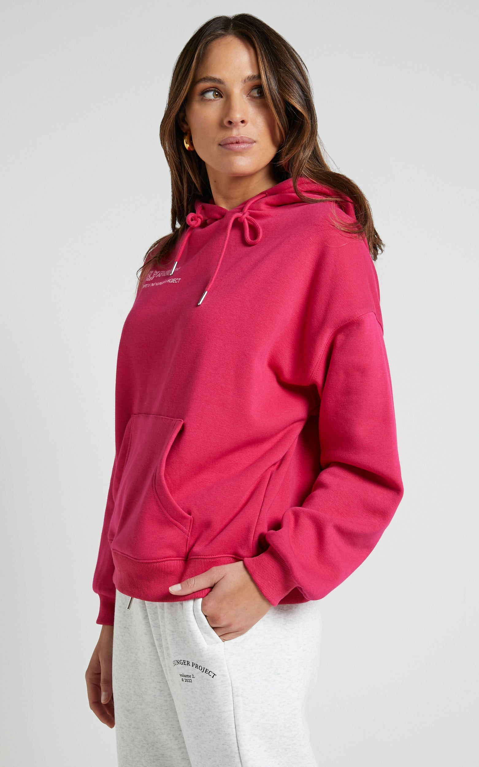 The Hunger Project x Showpo - Collaborative Hoodie in Mulberry