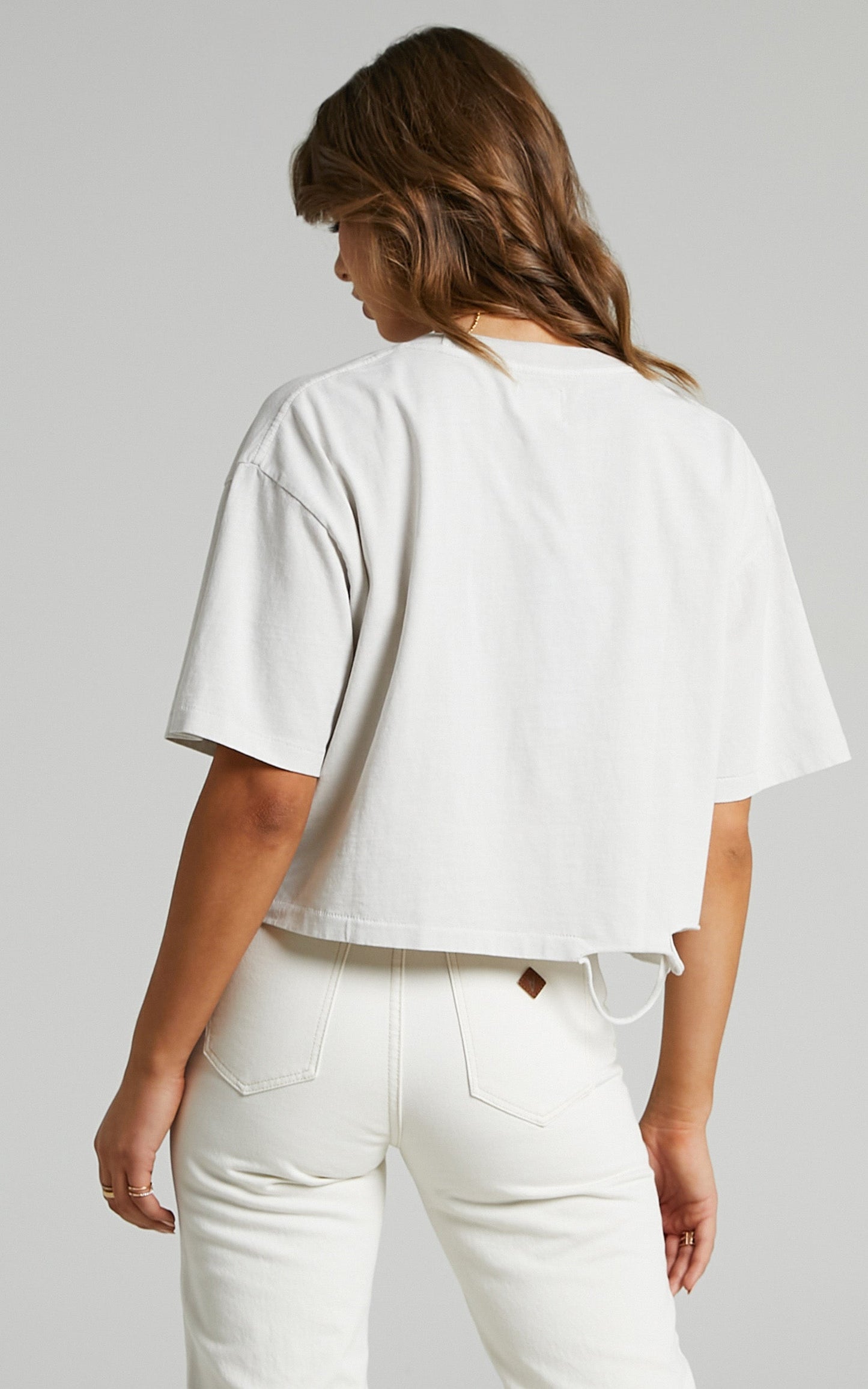 The People Vs - Mustang Helena Tee in Burnout Lemon