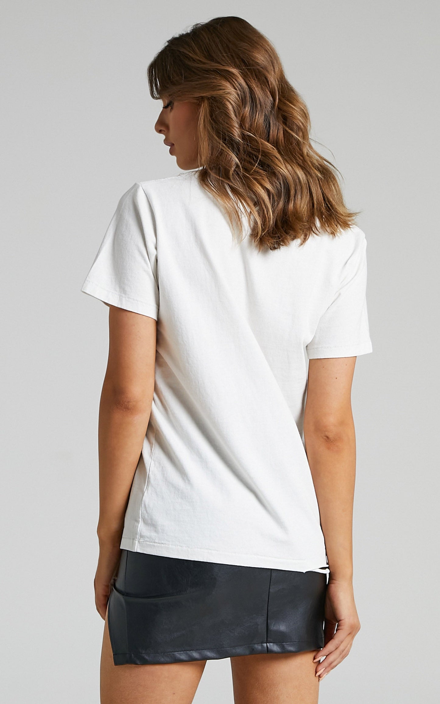The People Vs - Sex Drugs Rock N Roll Tee in Burnout White