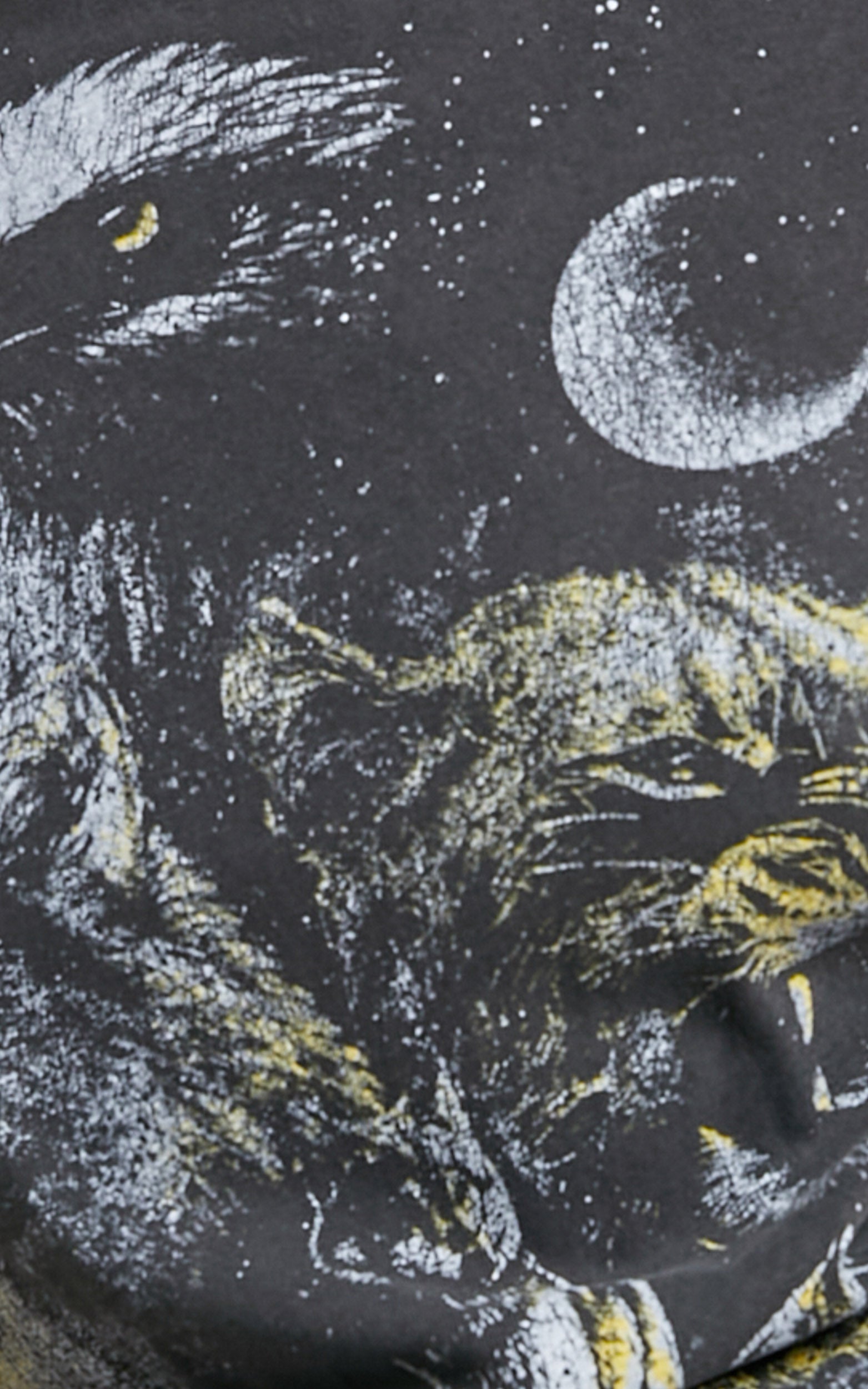 The People Vs - Wilderness Society Boyfriend Tee in Vintage Black