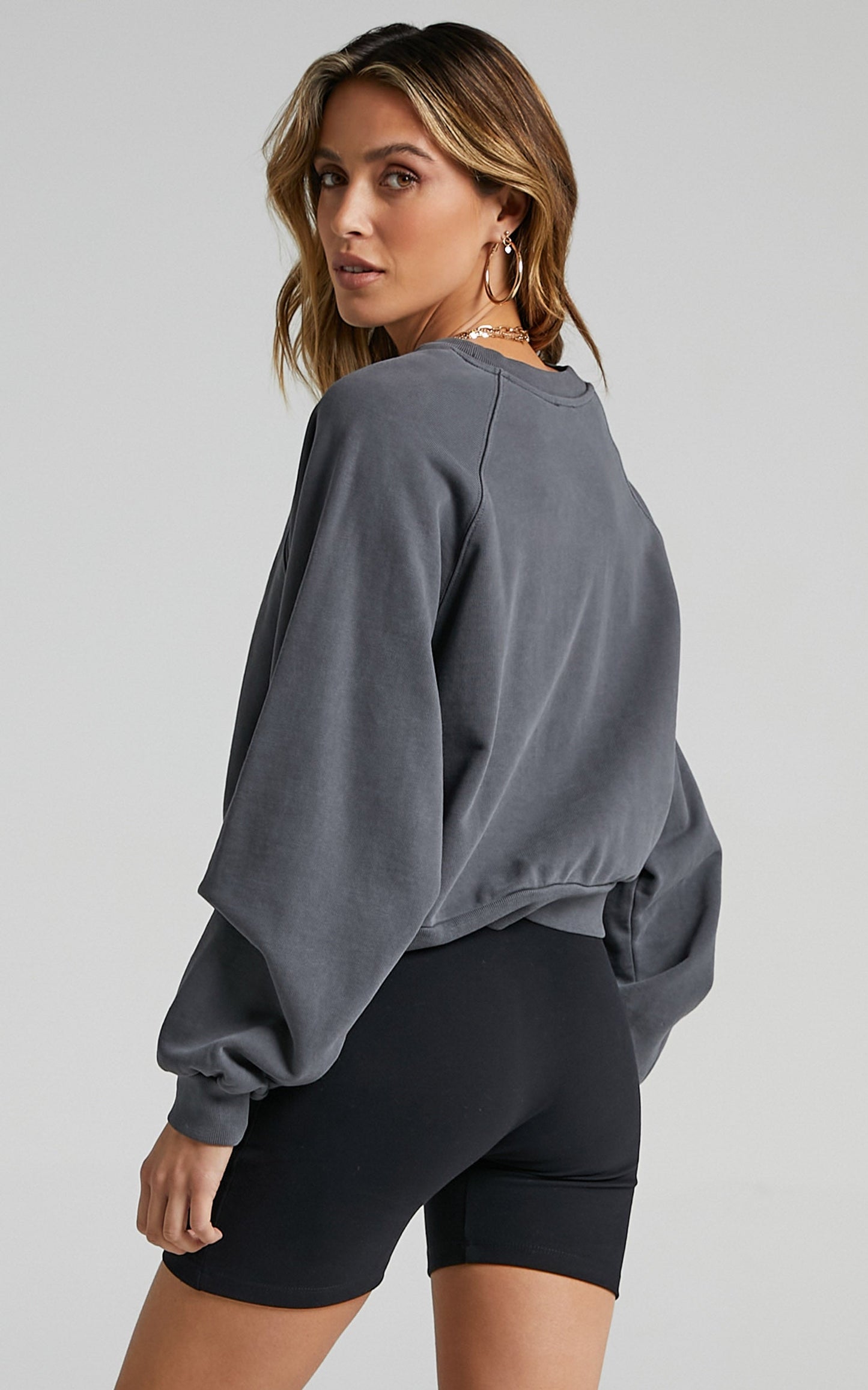 The Quinlan Biker shorts in Black