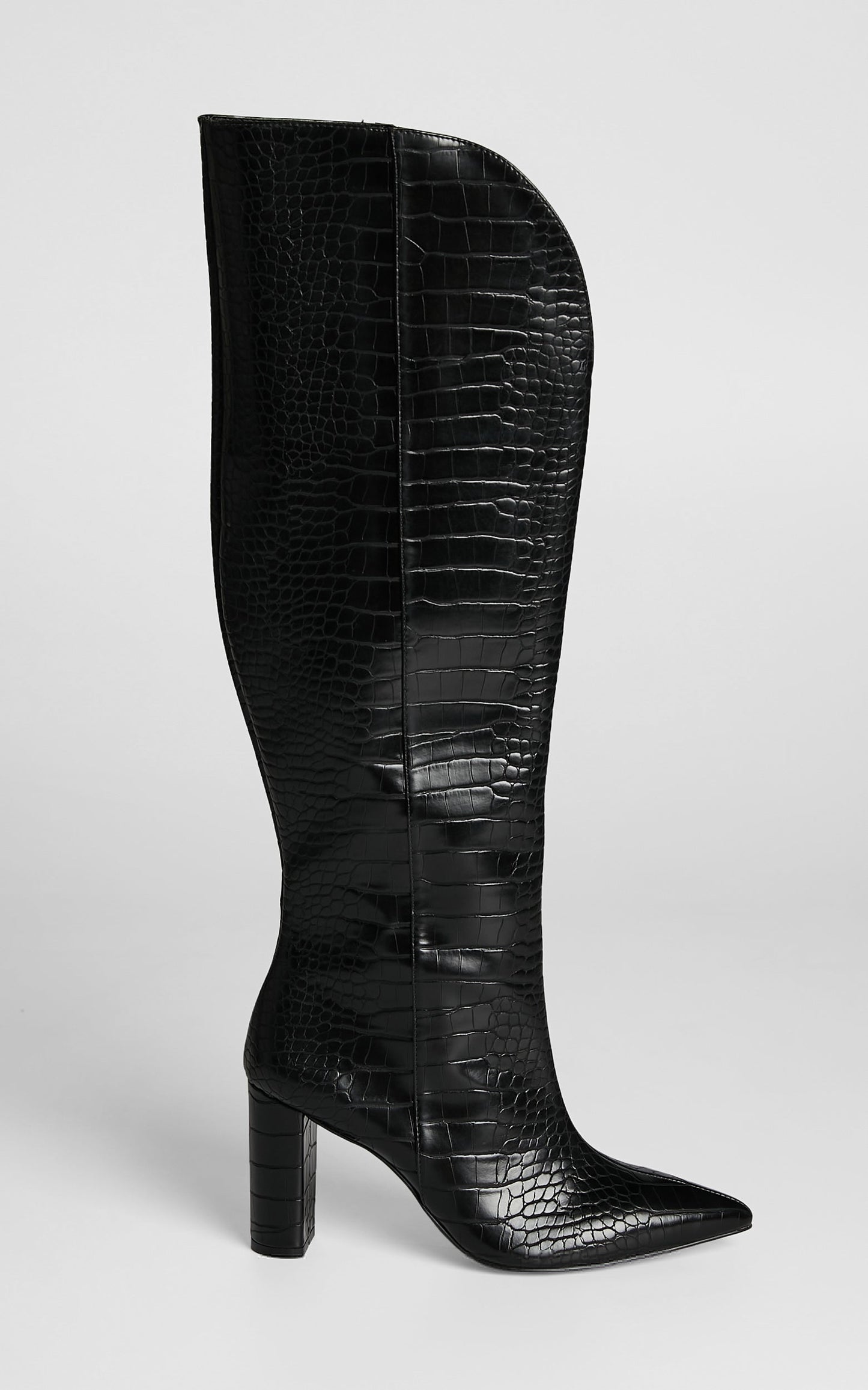 Therapy - Ginny Boots in Black Croc