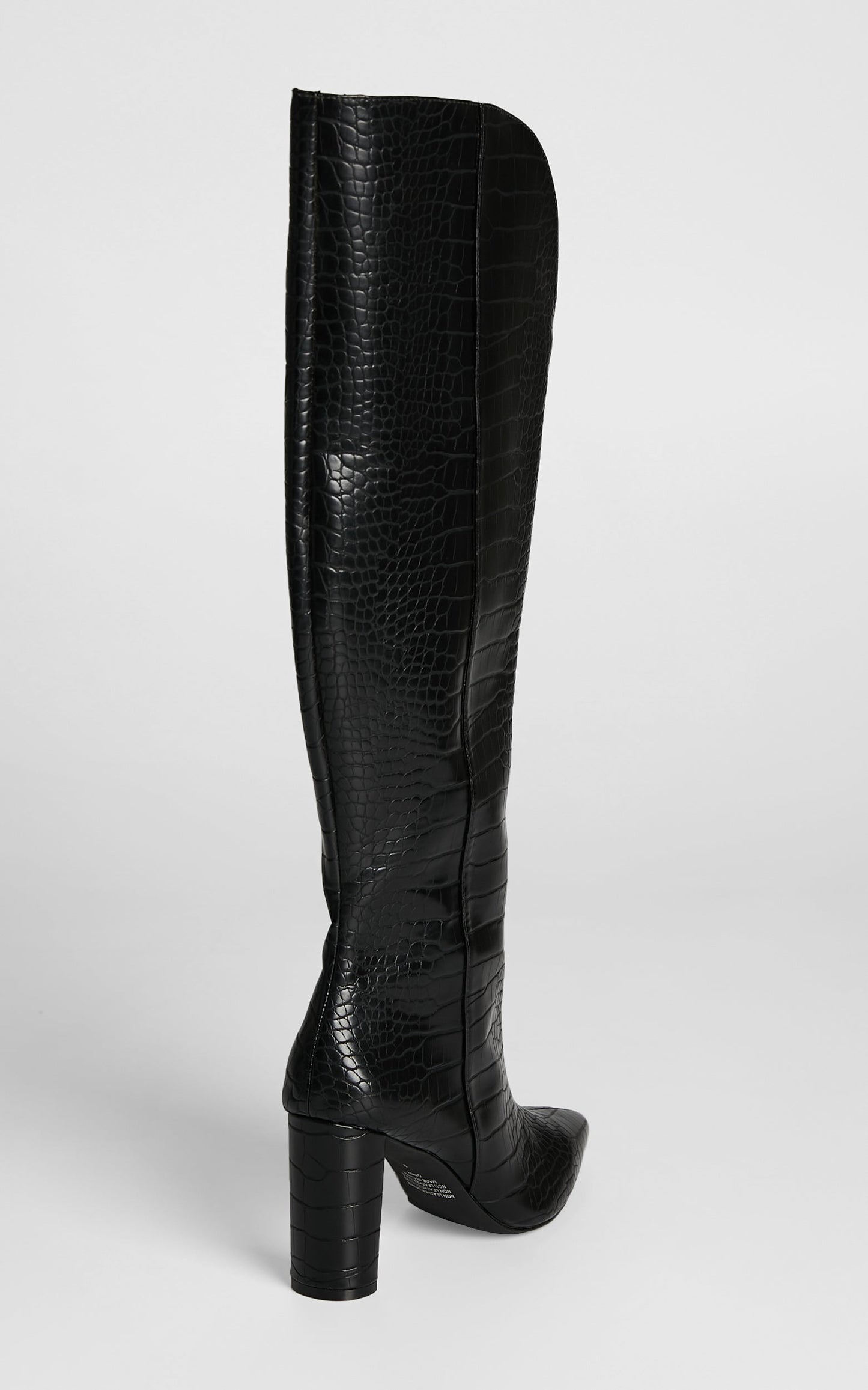Therapy - Ginny Boots in Black Croc