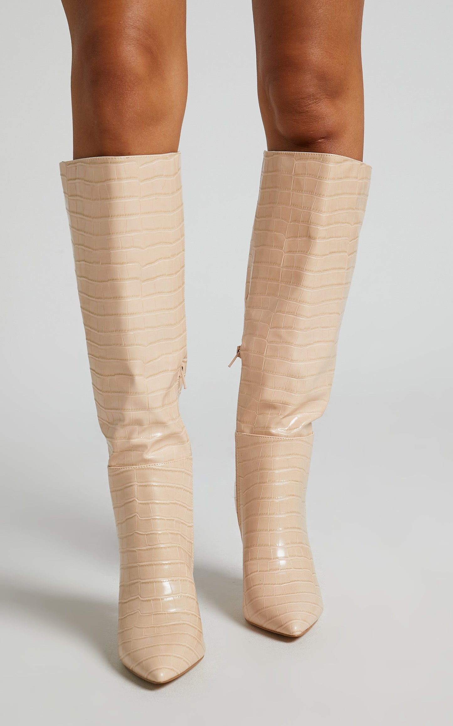 Therapy - Icon Boots in Bone Croc