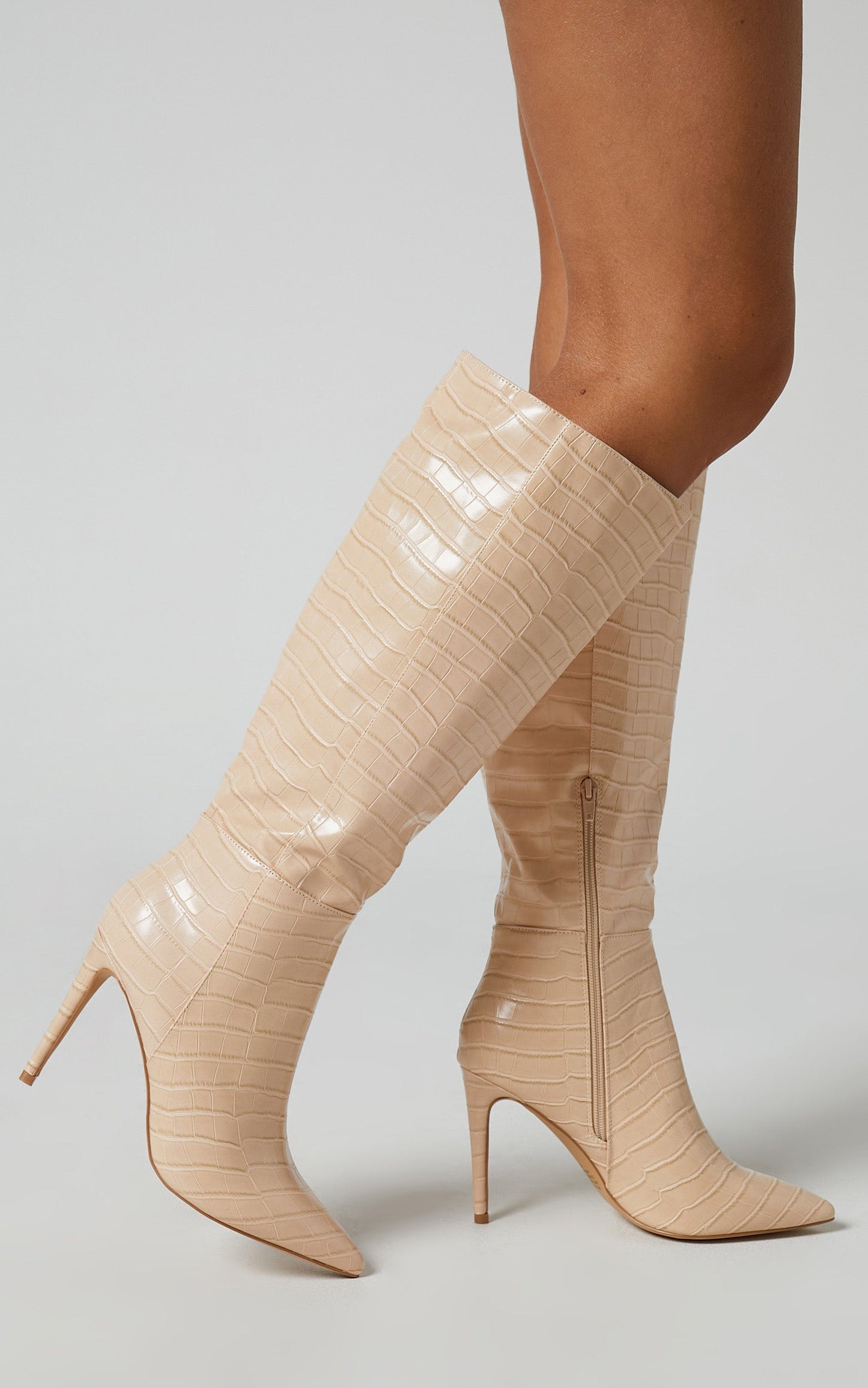 Therapy - Icon Boots in Bone Croc