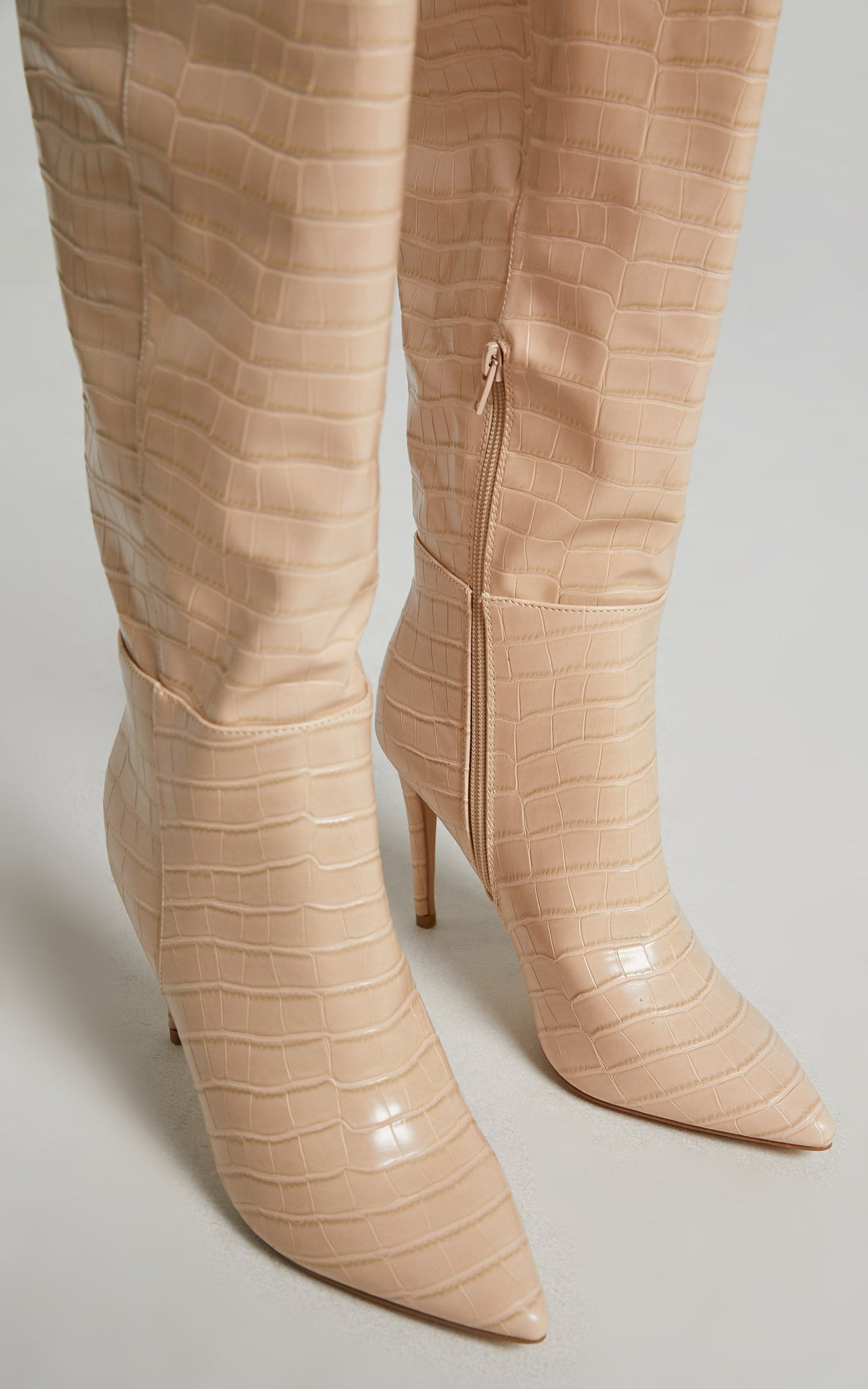 Therapy - Icon Boots in Bone Croc