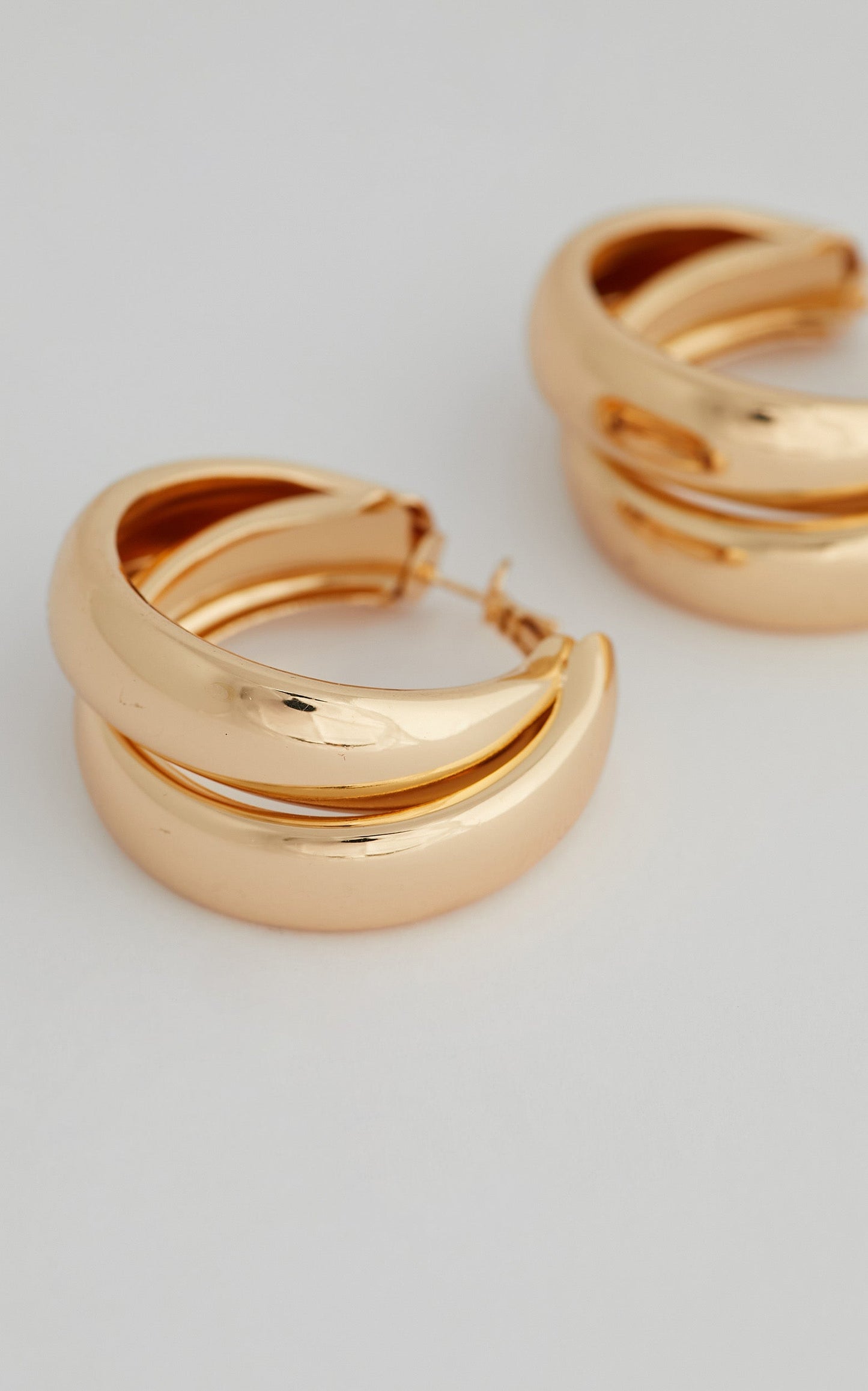 Tia Earrings in Gold